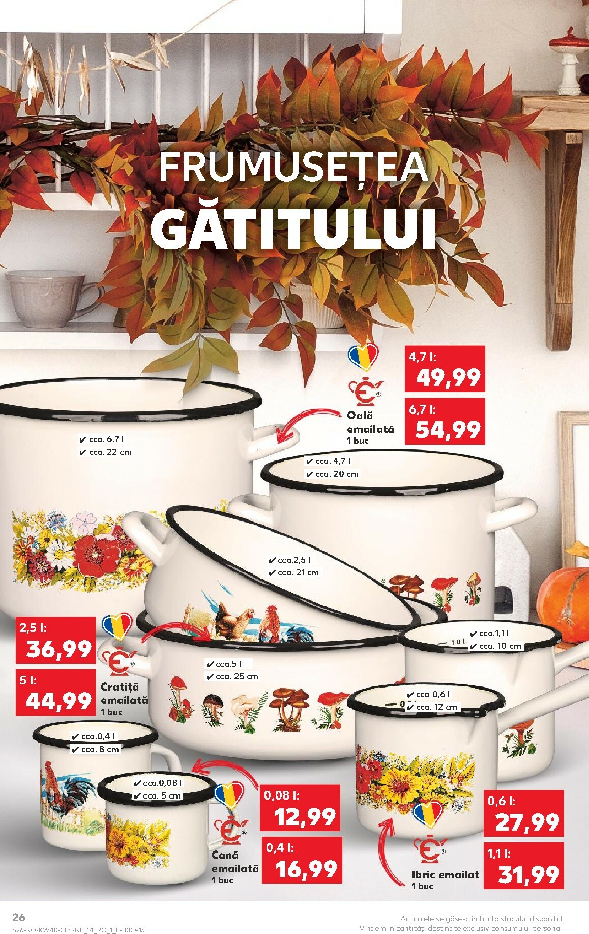 kaufland - Catalog Kaufland - Non food online – oferte valabile din 01.10. - page: 26
