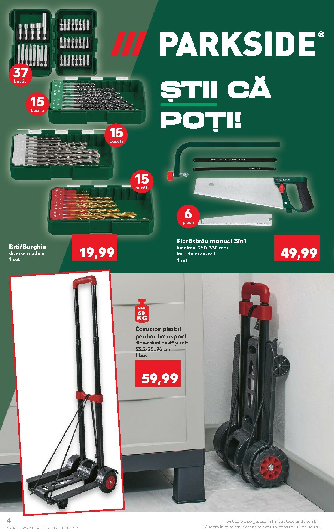 kaufland - Catalog Kaufland - Non food online – oferte valabile din 01.10. - page: 4