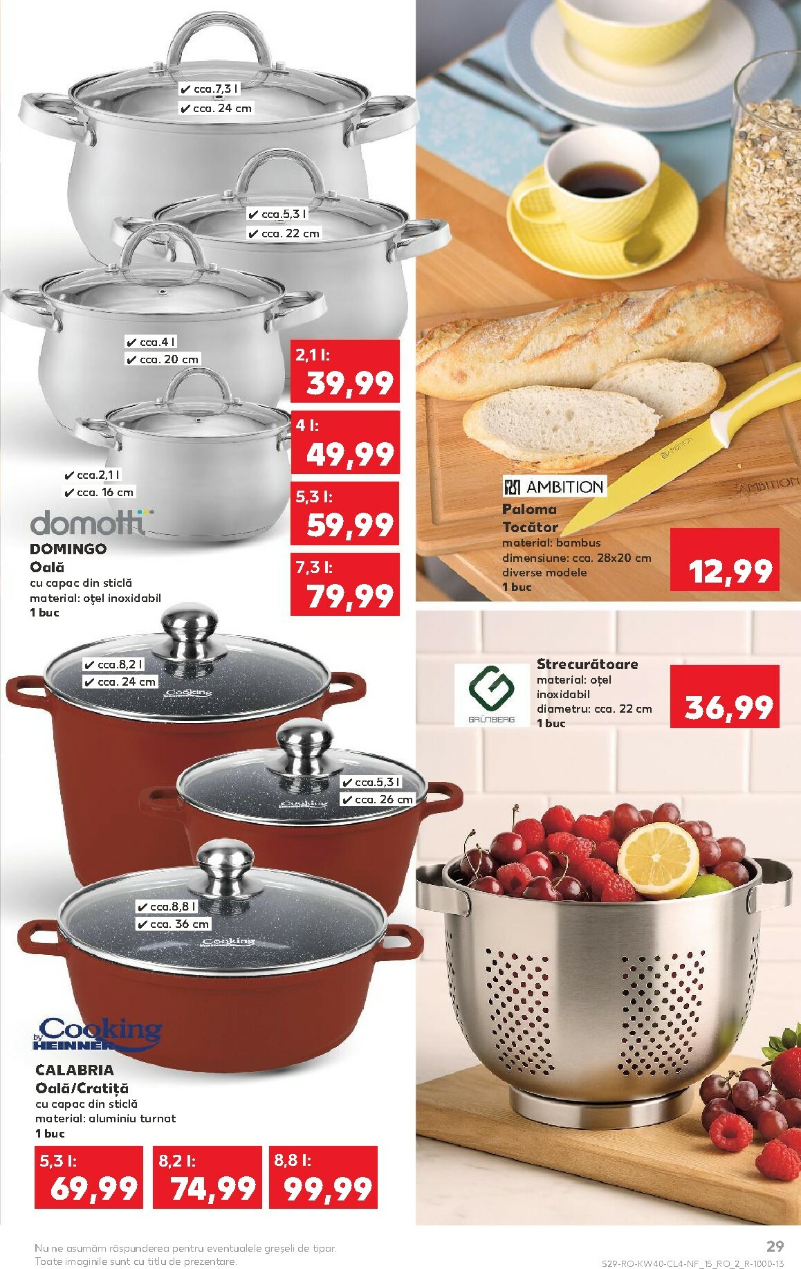 kaufland - Catalog Kaufland - Non food online – oferte valabile din 01.10. - page: 29