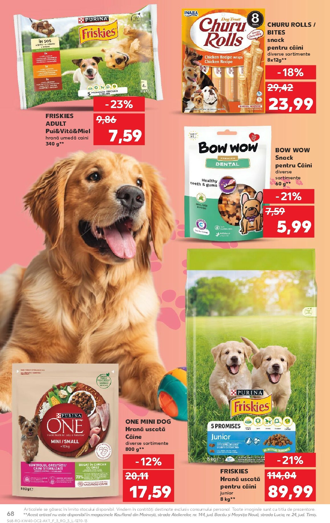 kaufland - Catalog Kaufland online – oferte valabile din 01.10. - page: 68 kaufland - Catalog Kaufland online – oferte valabile din 01.10. - page: 68