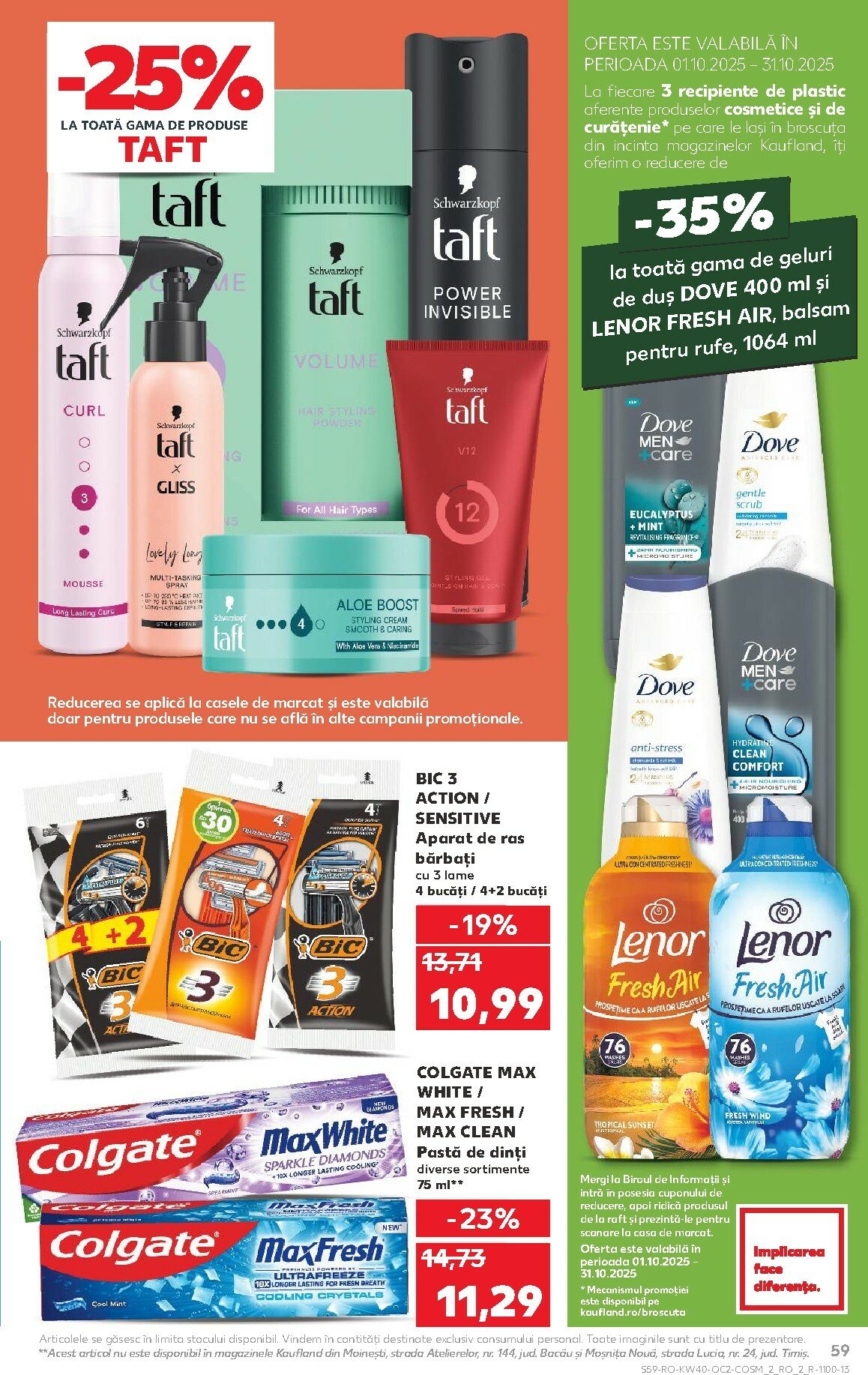 kaufland - Catalog Kaufland online – oferte valabile din 01.10. - page: 59 kaufland - Catalog Kaufland online – oferte valabile din 01.10. - page: 59