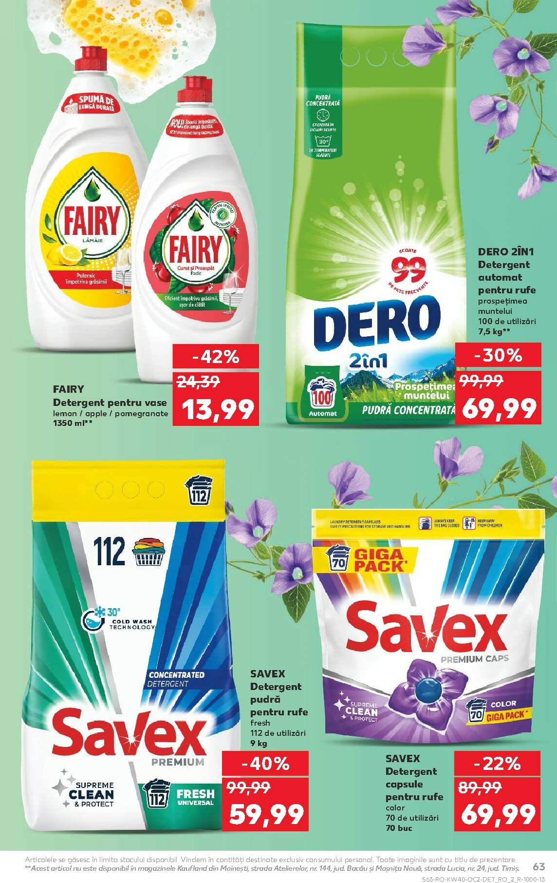 kaufland - Catalog Kaufland online – oferte valabile din 01.10. - page: 63 kaufland - Catalog Kaufland online – oferte valabile din 01.10. - page: 63