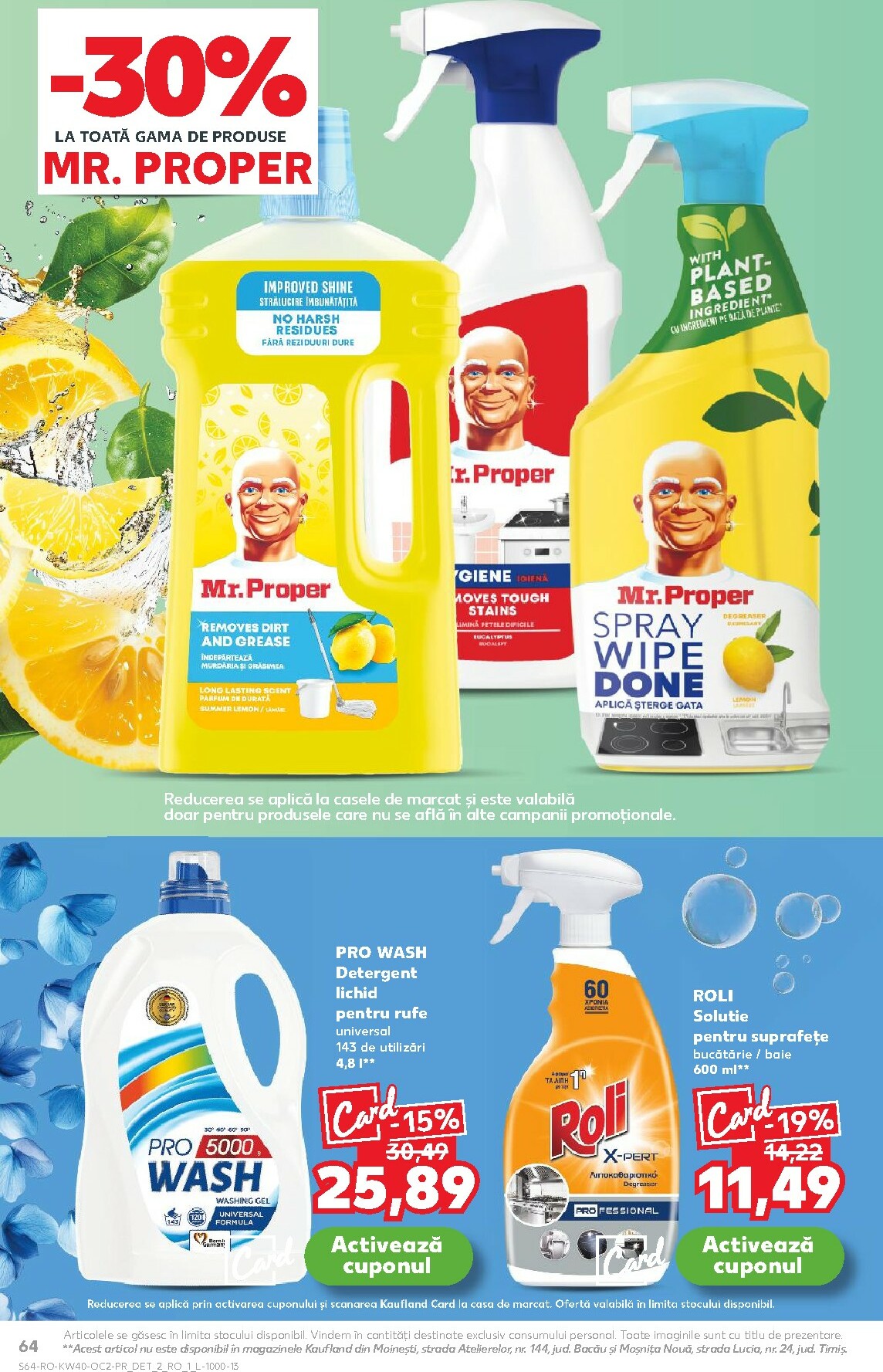 kaufland - Catalog Kaufland online – oferte valabile din 01.10. - page: 64 kaufland - Catalog Kaufland online – oferte valabile din 01.10. - page: 64