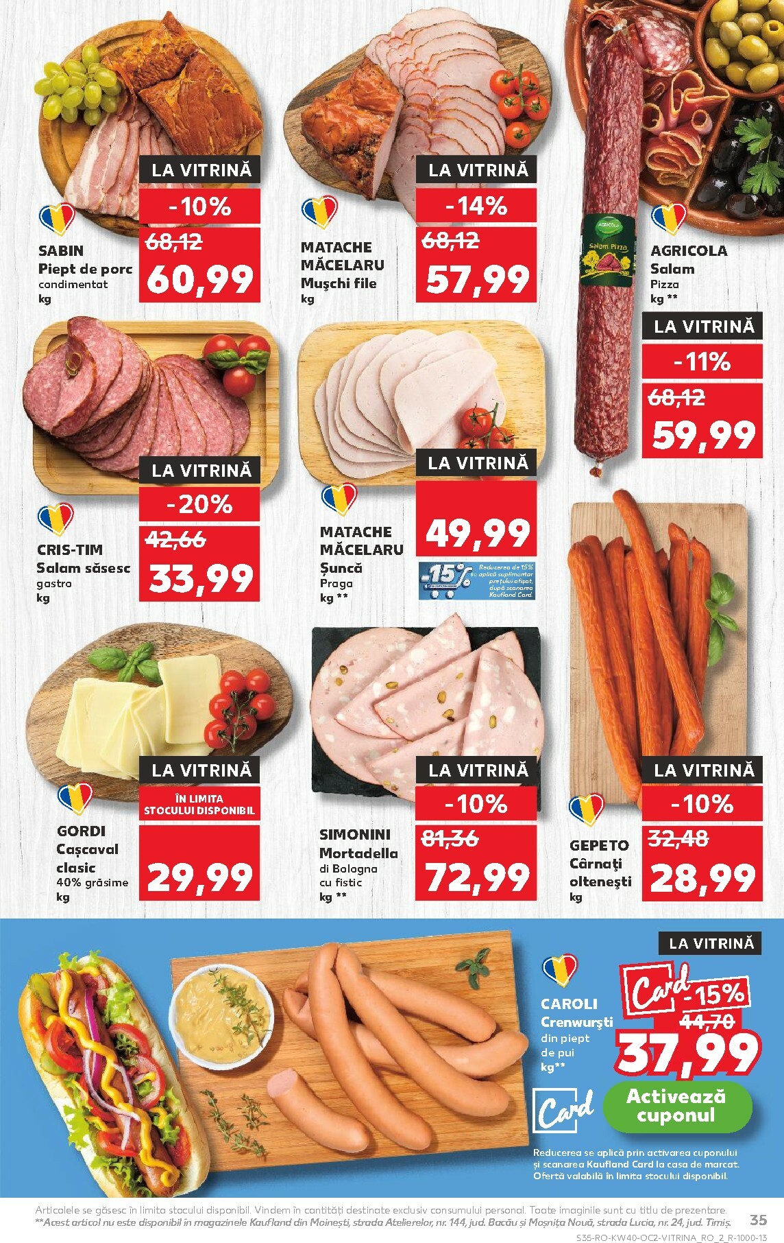 kaufland - Catalog Kaufland online – oferte valabile din 01.10. - page: 35 kaufland - Catalog Kaufland online – oferte valabile din 01.10. - page: 35
