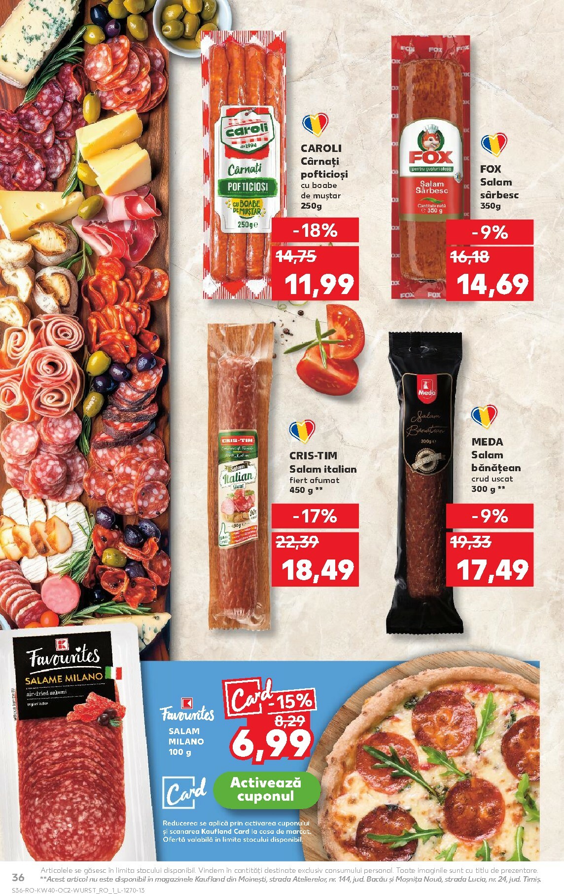 kaufland - Catalog Kaufland online – oferte valabile din 01.10. - page: 36 kaufland - Catalog Kaufland online – oferte valabile din 01.10. - page: 36