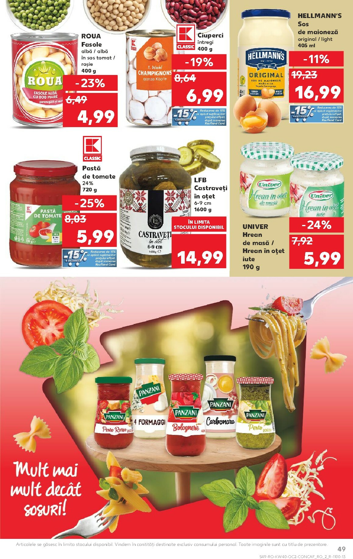 kaufland - Catalog Kaufland online – oferte valabile din 01.10. - page: 49 kaufland - Catalog Kaufland online – oferte valabile din 01.10. - page: 49