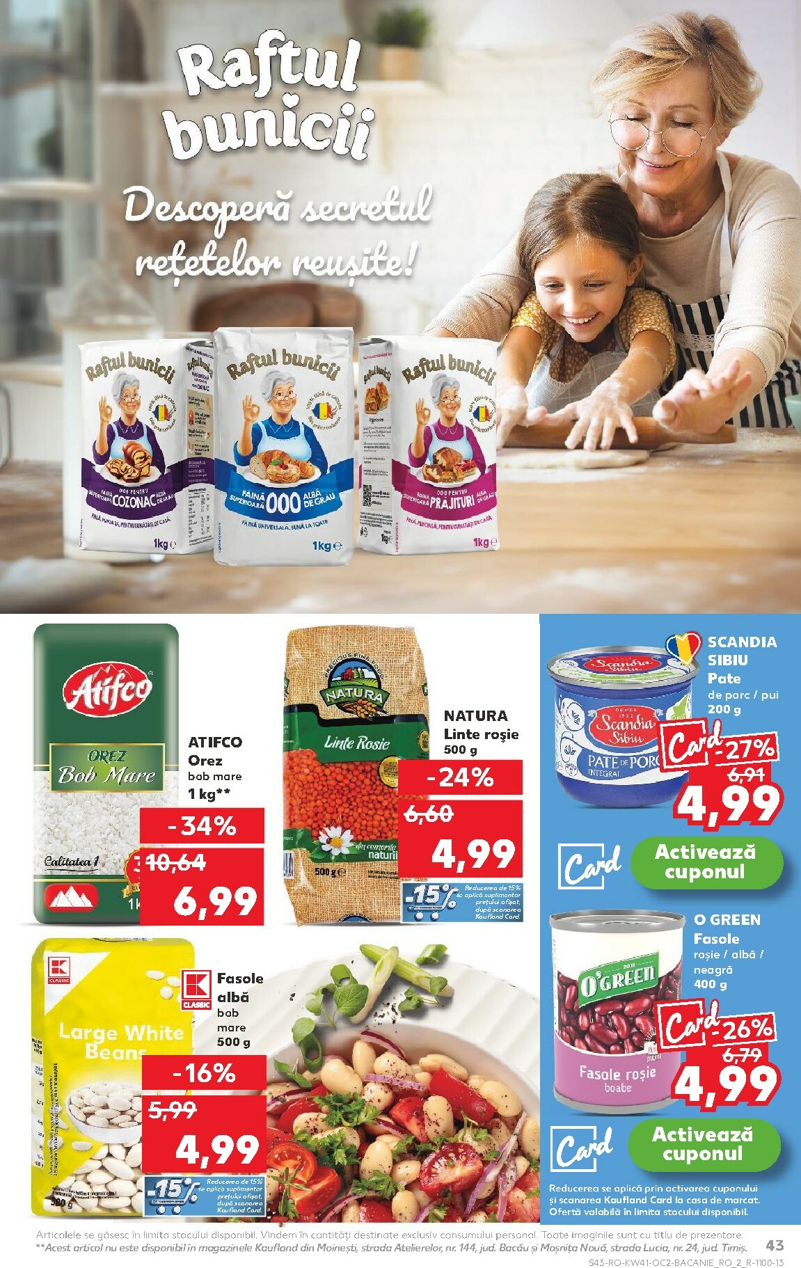 kaufland - Catalog Kaufland online – oferte valabile din 08.10. - page: 43 kaufland - Catalog Kaufland online – oferte valabile din 08.10. - page: 43