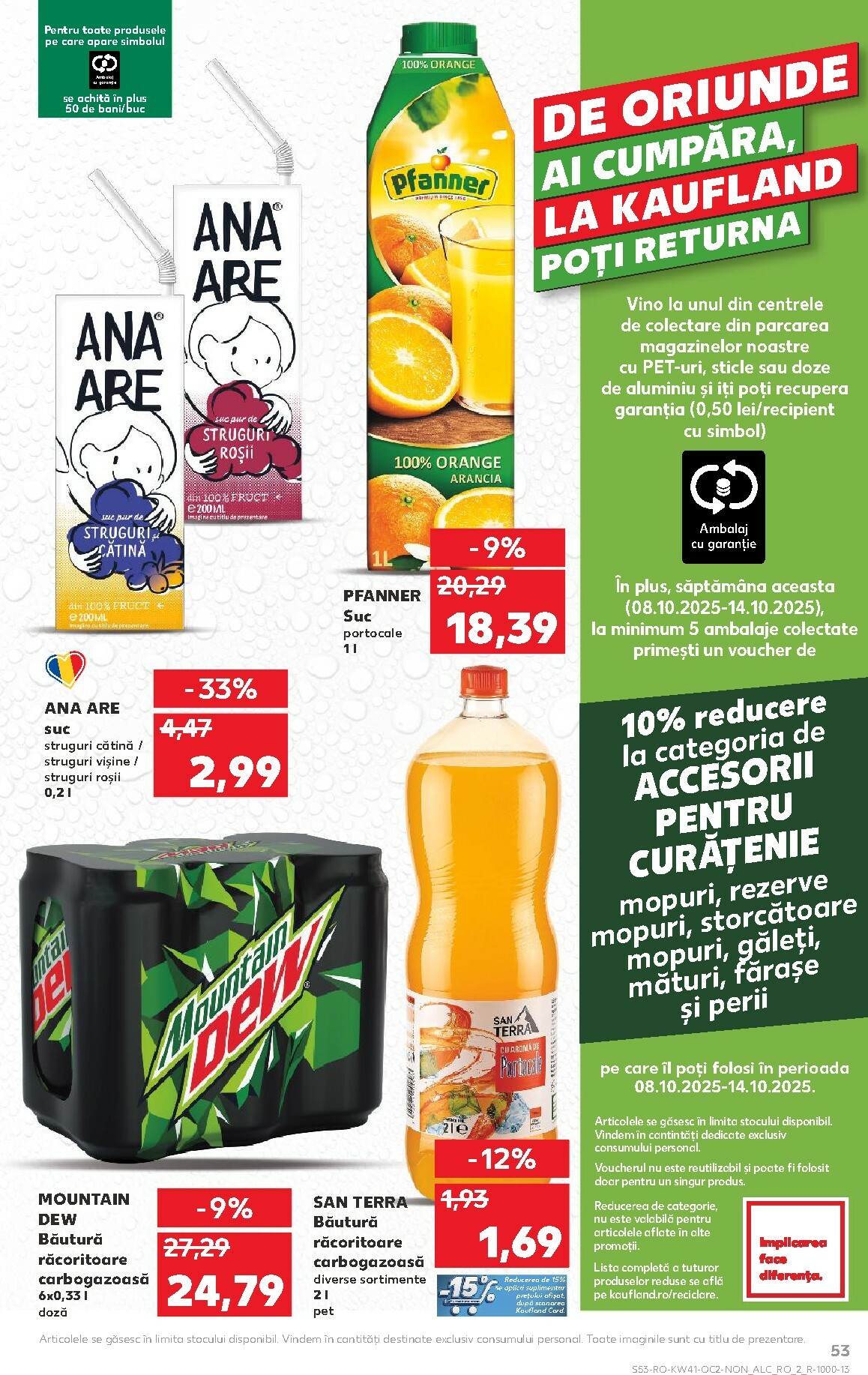 kaufland - Catalog Kaufland online – oferte valabile din 08.10. - page: 53 kaufland - Catalog Kaufland online – oferte valabile din 08.10. - page: 53
