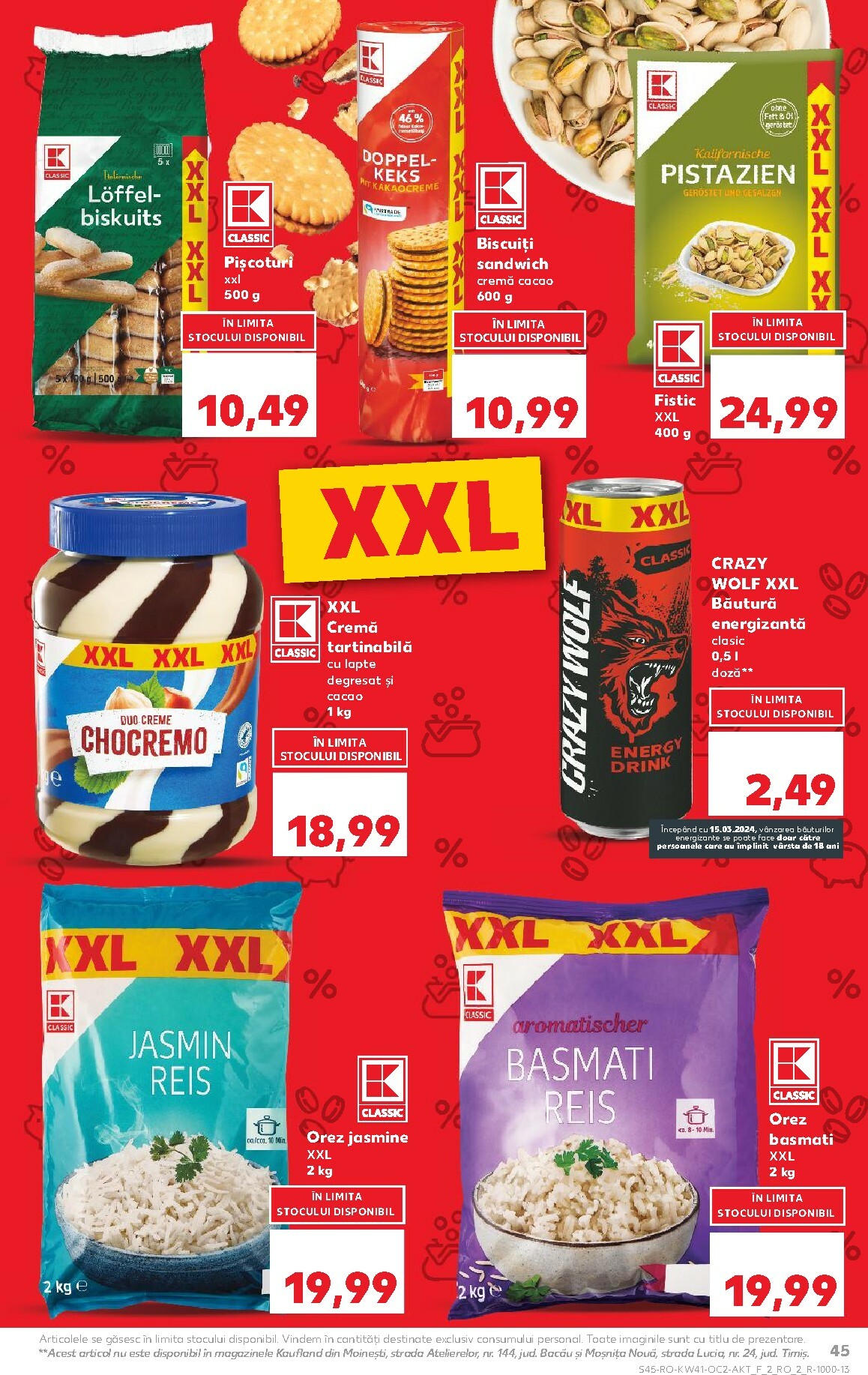 kaufland - Catalog Kaufland online – oferte valabile din 08.10. - page: 45 kaufland - Catalog Kaufland online – oferte valabile din 08.10. - page: 45