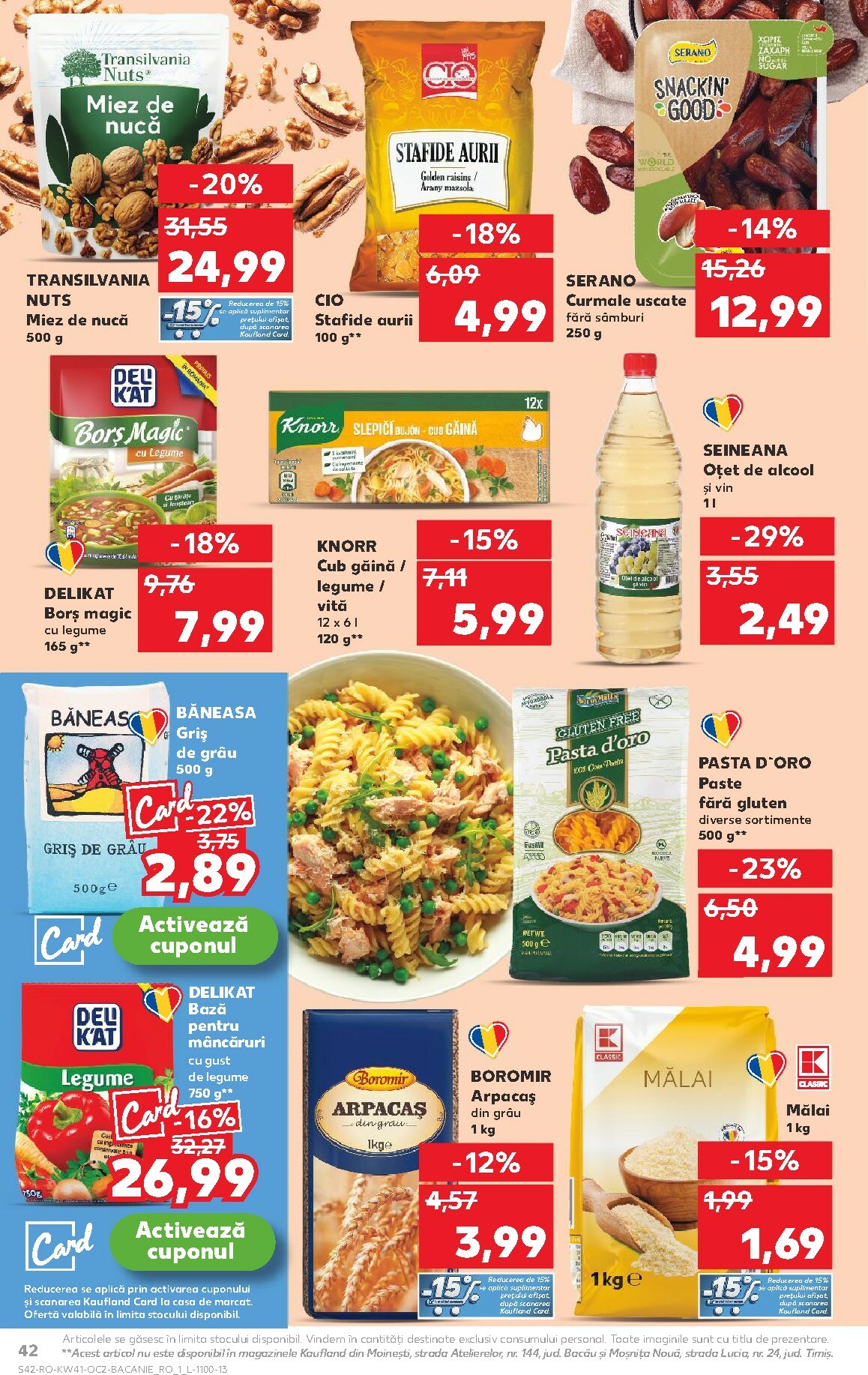 kaufland - Catalog Kaufland online – oferte valabile din 08.10. - page: 42 kaufland - Catalog Kaufland online – oferte valabile din 08.10. - page: 42