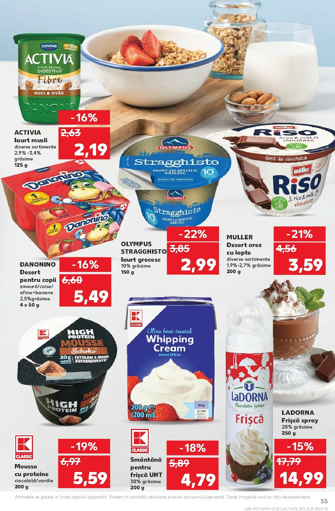 kaufland - Catalog Kaufland online – oferte valabile din 08.10. - page: 35 kaufland - Catalog Kaufland online – oferte valabile din 08.10. - page: 35