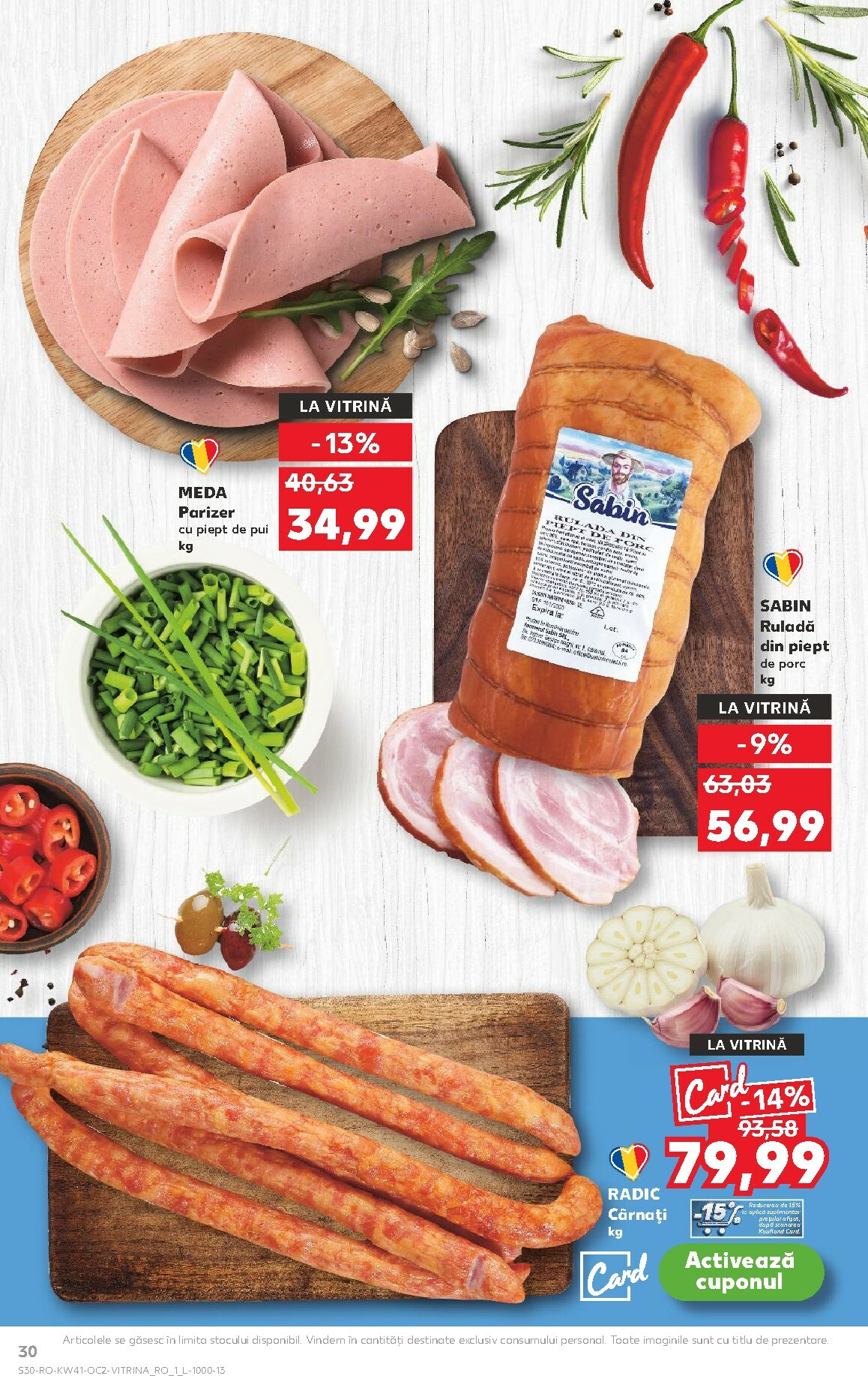 kaufland - Catalog Kaufland online – oferte valabile din 08.10. - page: 30 kaufland - Catalog Kaufland online – oferte valabile din 08.10. - page: 30