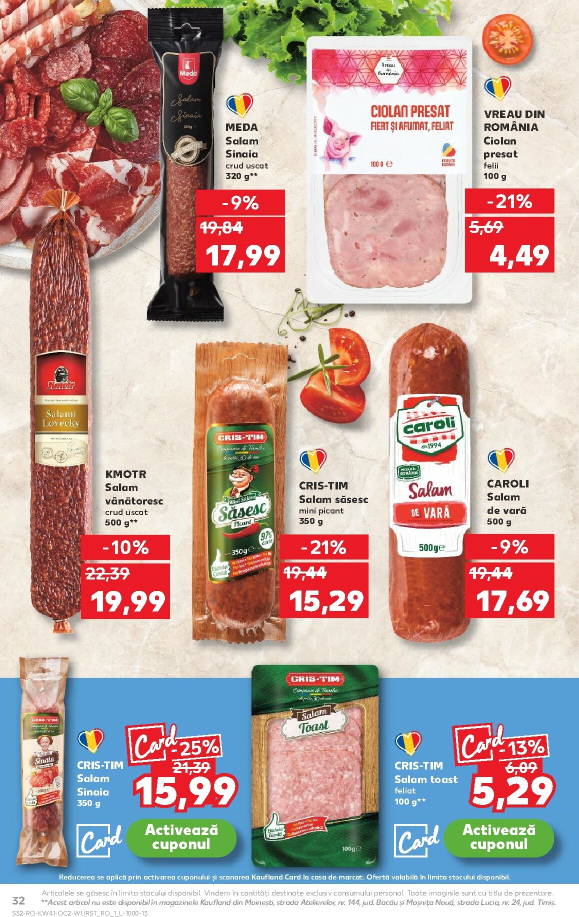 kaufland - Catalog Kaufland online – oferte valabile din 08.10. - page: 32 kaufland - Catalog Kaufland online – oferte valabile din 08.10. - page: 32