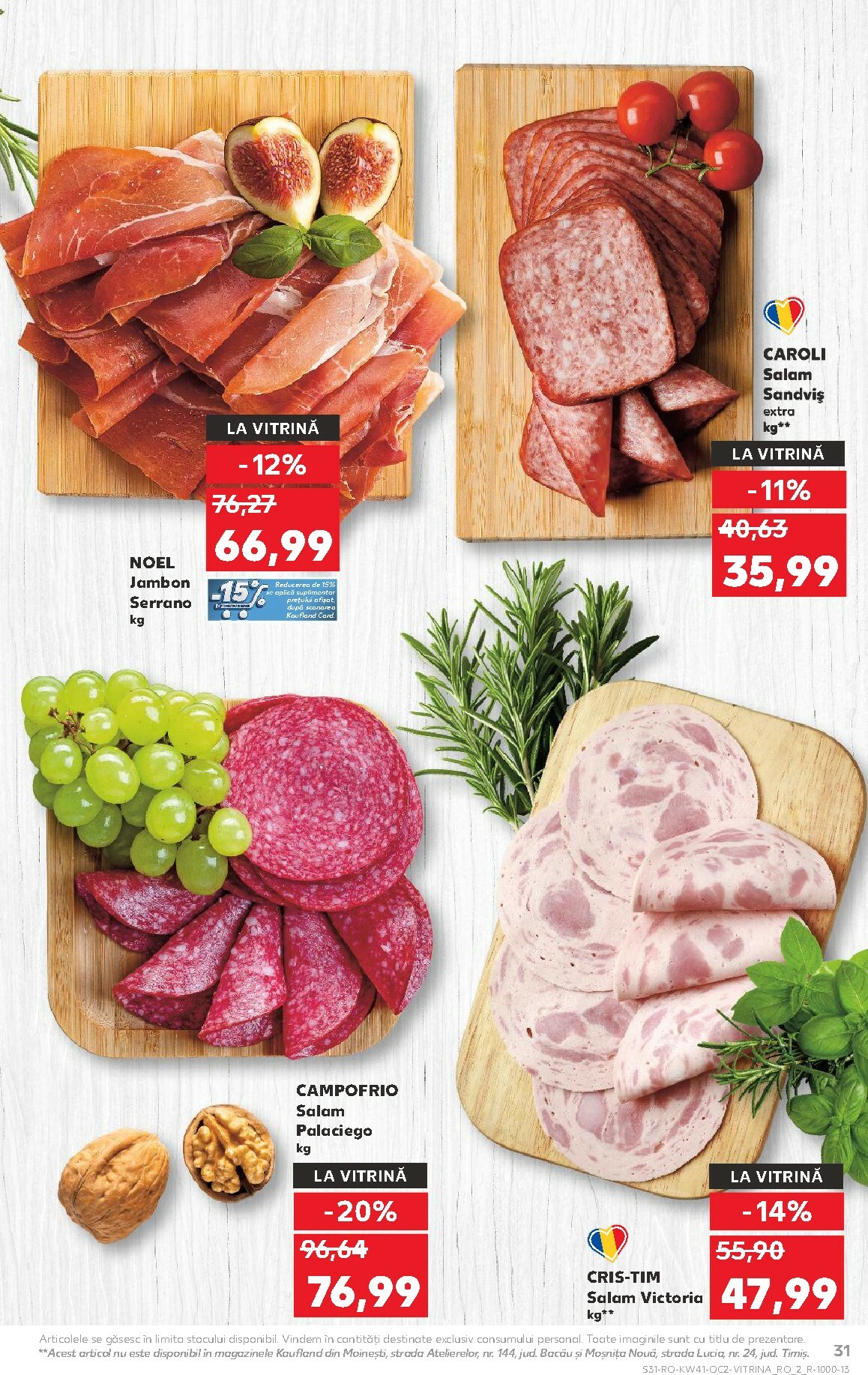 kaufland - Catalog Kaufland online – oferte valabile din 08.10. - page: 31 kaufland - Catalog Kaufland online – oferte valabile din 08.10. - page: 31