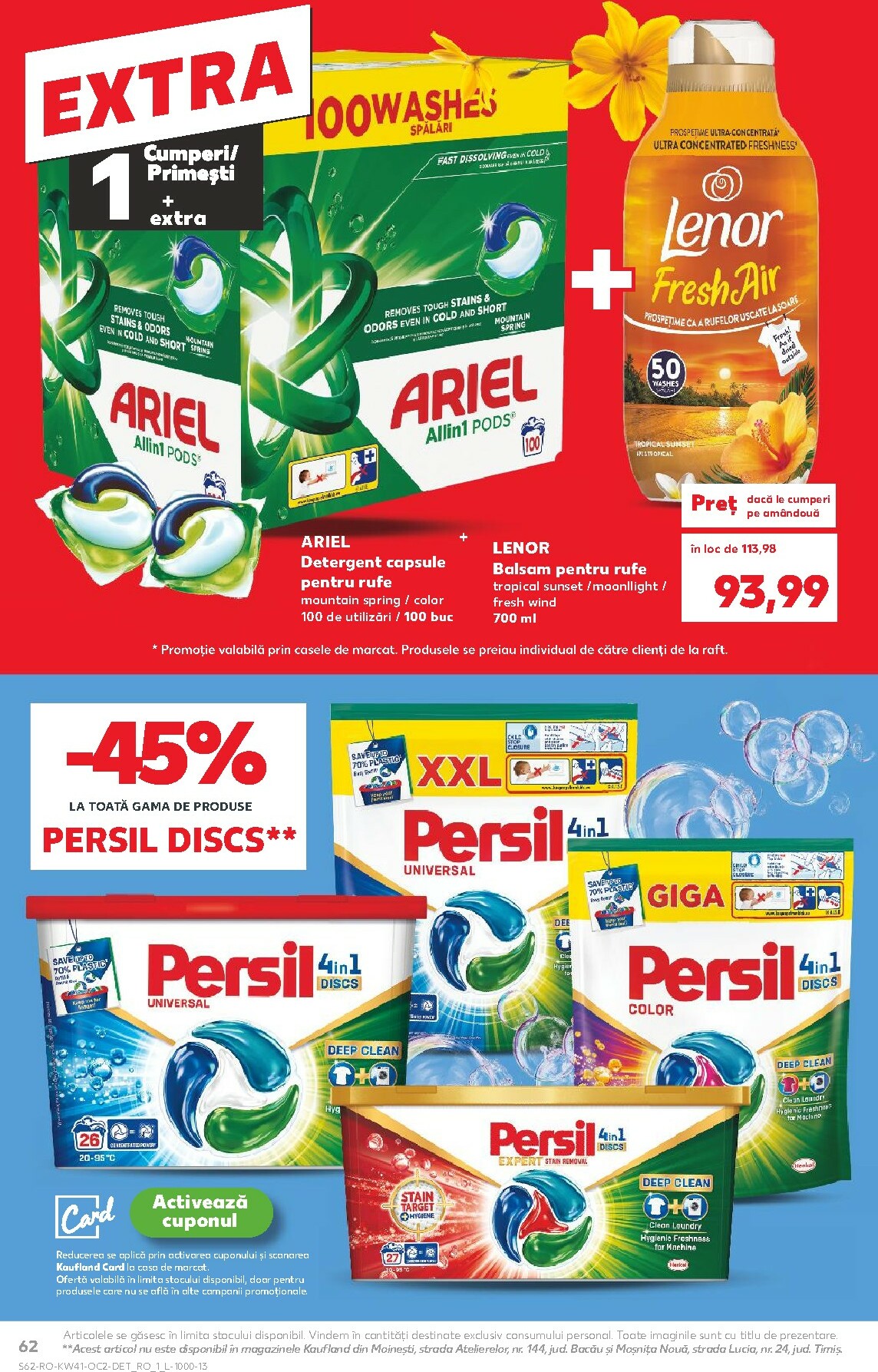 kaufland - Catalog Kaufland online – oferte valabile din 08.10. - page: 62 kaufland - Catalog Kaufland online – oferte valabile din 08.10. - page: 62