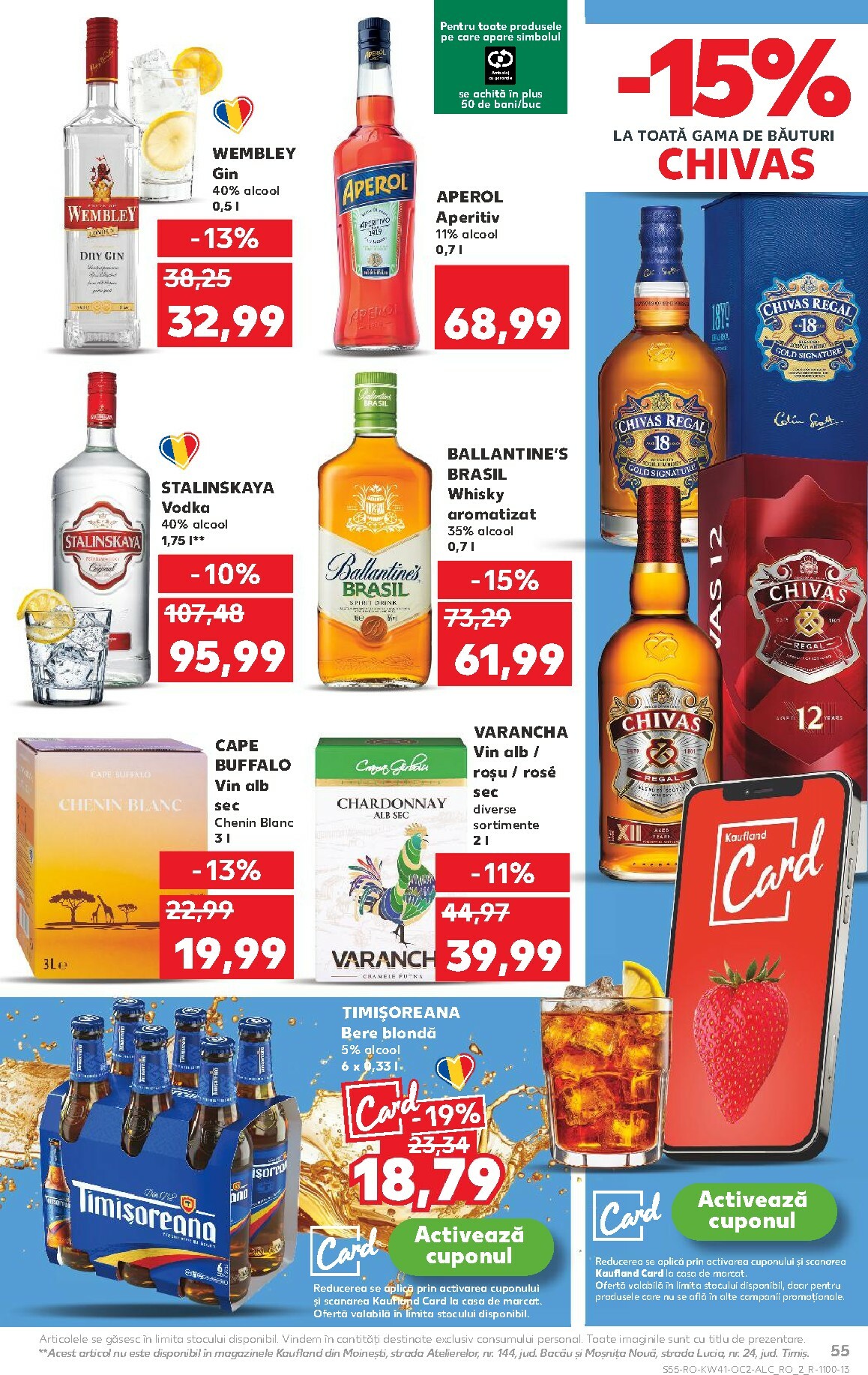 kaufland - Catalog Kaufland online – oferte valabile din 08.10. - page: 55 kaufland - Catalog Kaufland online – oferte valabile din 08.10. - page: 55