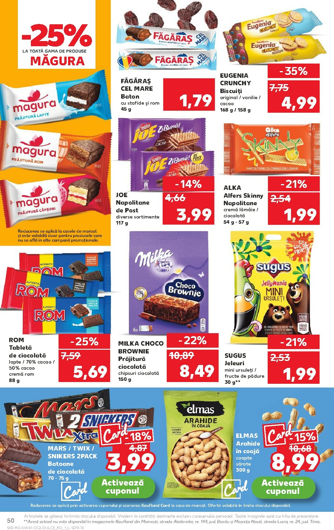 kaufland - Catalog Kaufland online – oferte valabile din 08.10. - page: 50 kaufland - Catalog Kaufland online – oferte valabile din 08.10. - page: 50