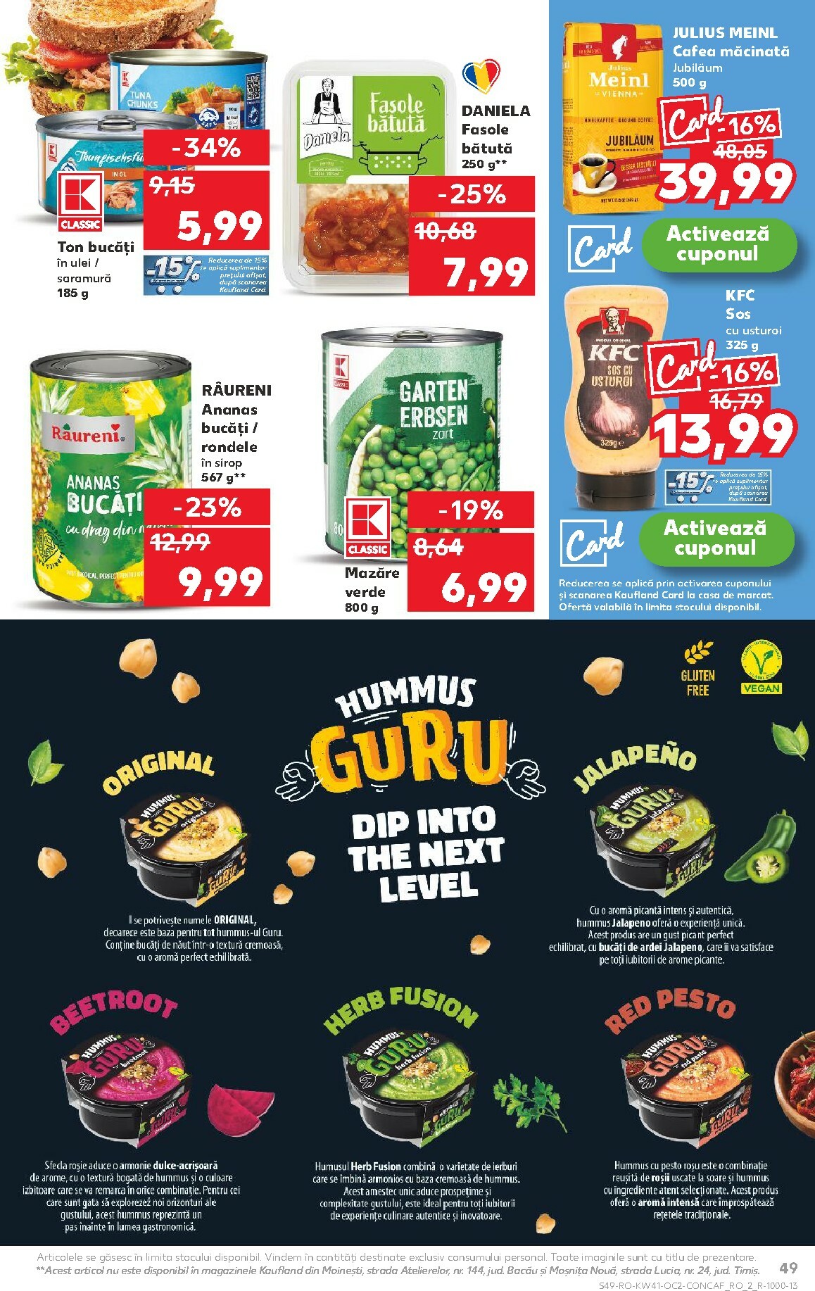 kaufland - Catalog Kaufland online – oferte valabile din 08.10. - page: 49 kaufland - Catalog Kaufland online – oferte valabile din 08.10. - page: 49