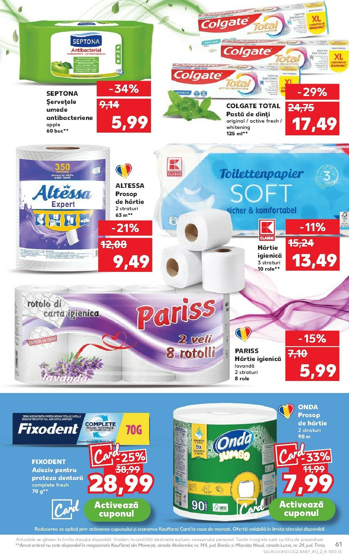 kaufland - Catalog Kaufland online – oferte valabile din 08.10. - page: 61 kaufland - Catalog Kaufland online – oferte valabile din 08.10. - page: 61