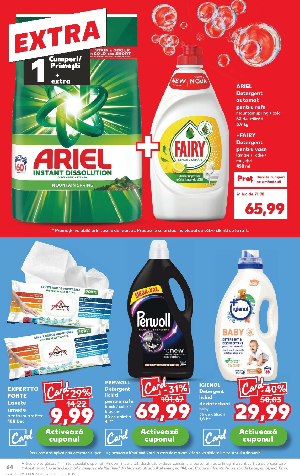 kaufland - Catalog Kaufland online – oferte valabile din 08.10. - page: 64 kaufland - Catalog Kaufland online – oferte valabile din 08.10. - page: 64