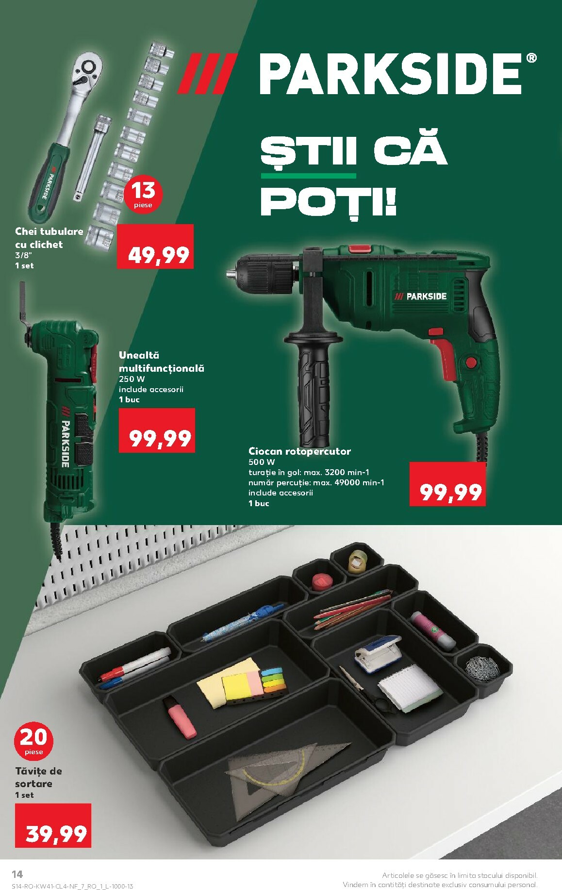kaufland - Catalog Kaufland - Non food online – oferte valabile din 08.10. - page: 14