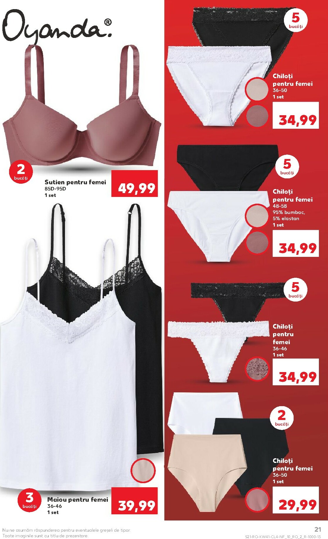 kaufland - Catalog Kaufland - Non food online – oferte valabile din 08.10. - page: 21