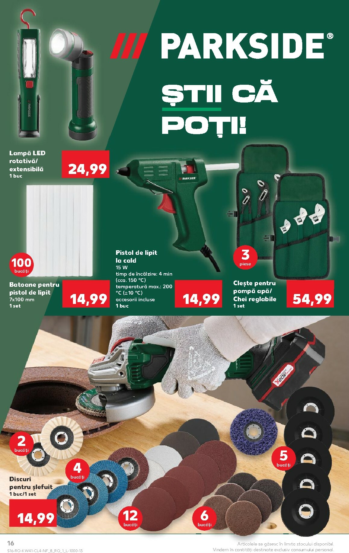 kaufland - Catalog Kaufland - Non food online – oferte valabile din 08.10. - page: 16