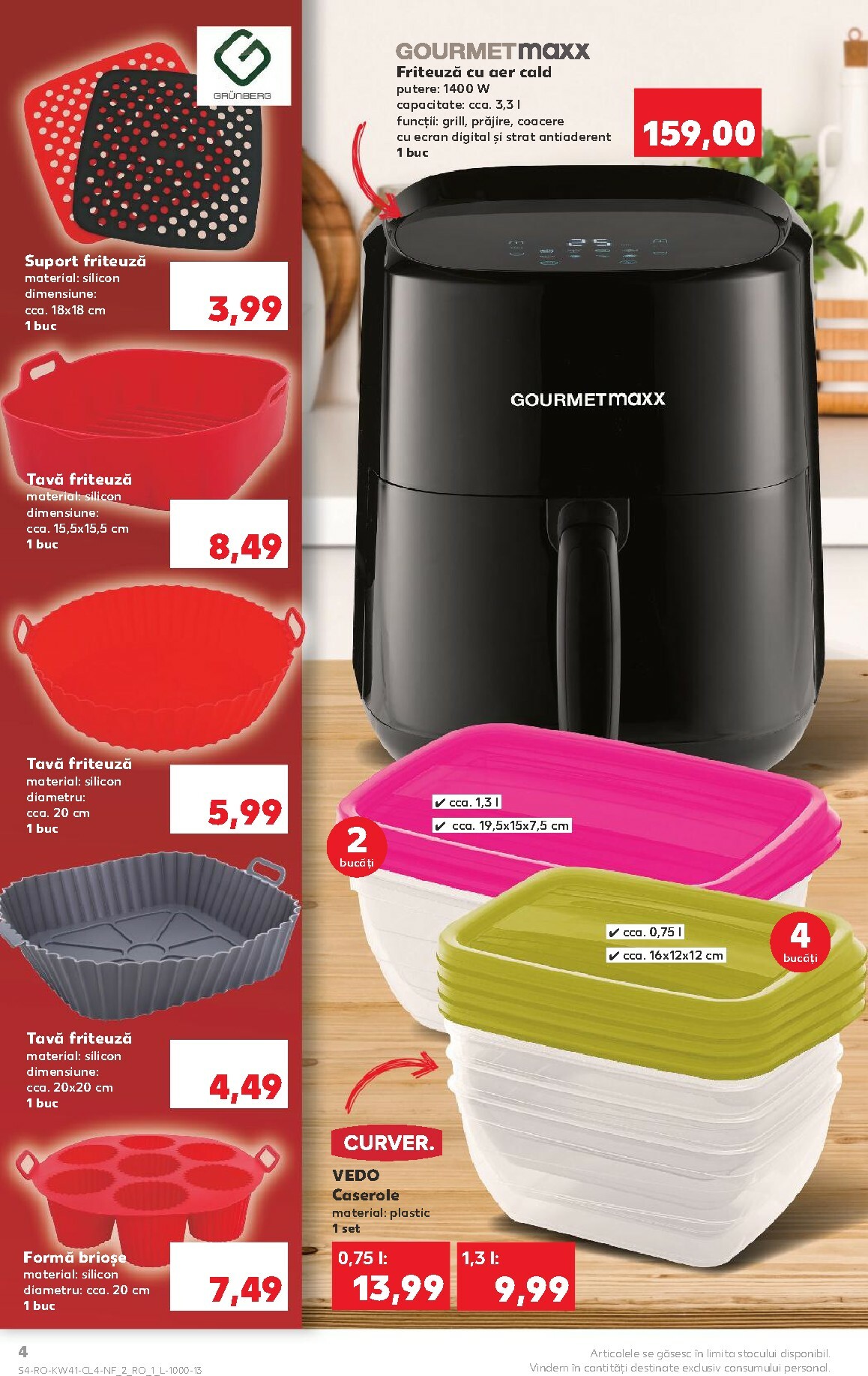 kaufland - Catalog Kaufland - Non food online – oferte valabile din 08.10. - page: 4