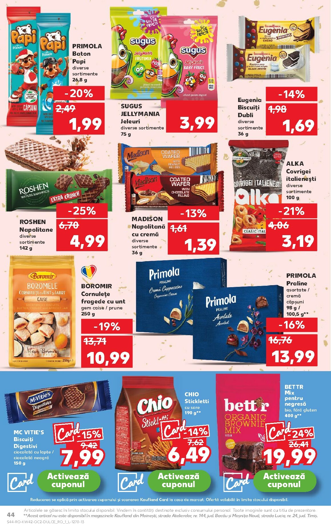 kaufland - Catalog Kaufland online – oferte valabile din 15.10. - page: 44 kaufland - Catalog Kaufland online – oferte valabile din 15.10. - page: 44