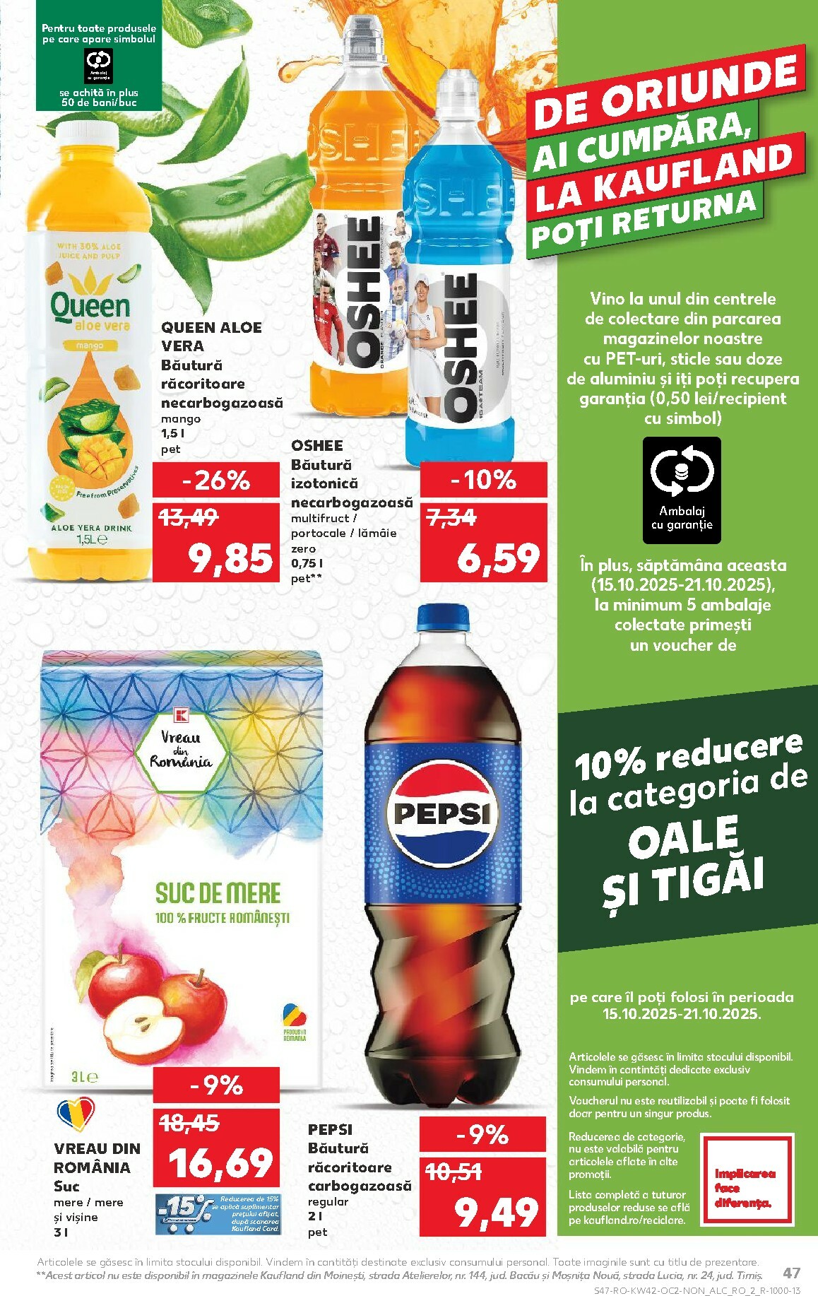 kaufland - Catalog Kaufland online – oferte valabile din 15.10. - page: 47 kaufland - Catalog Kaufland online – oferte valabile din 15.10. - page: 47