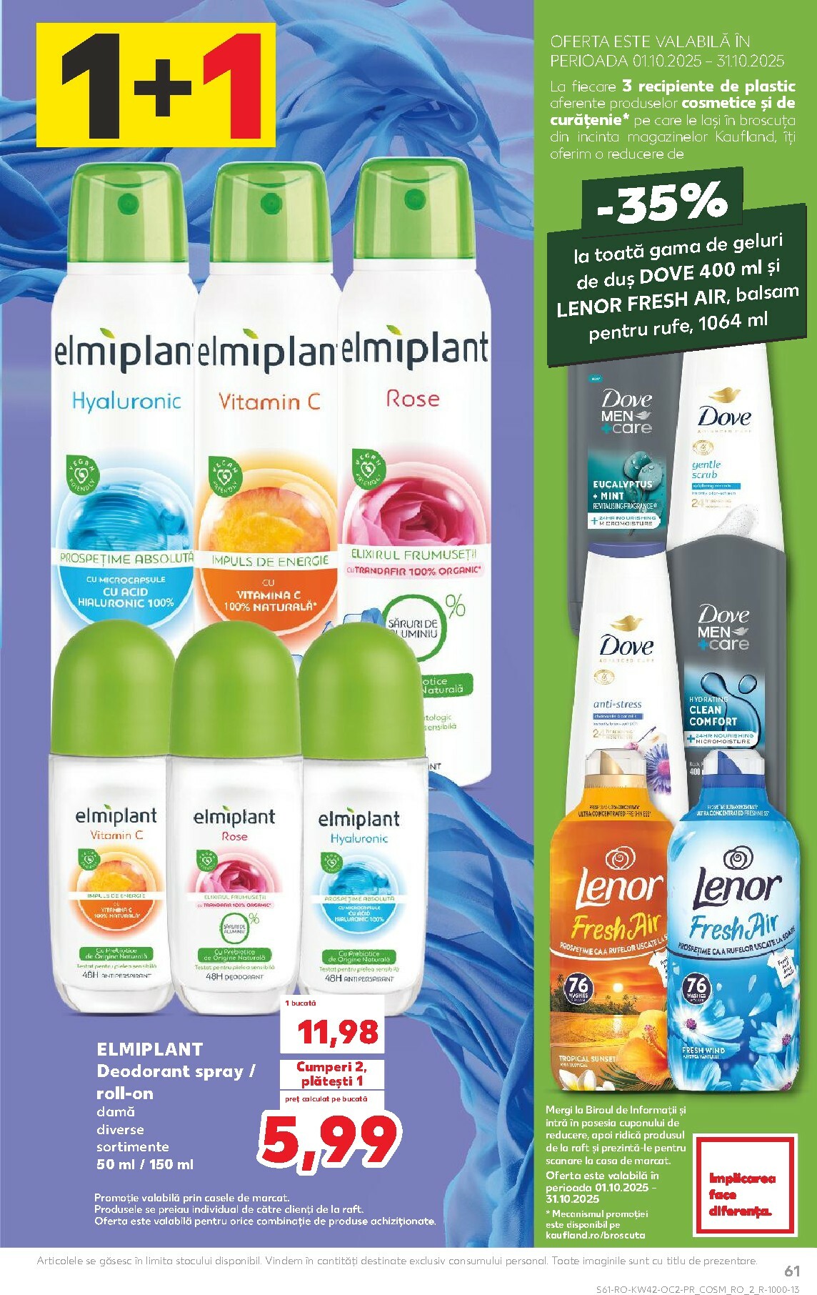 kaufland - Catalog Kaufland online – oferte valabile din 15.10. - page: 61 kaufland - Catalog Kaufland online – oferte valabile din 15.10. - page: 61