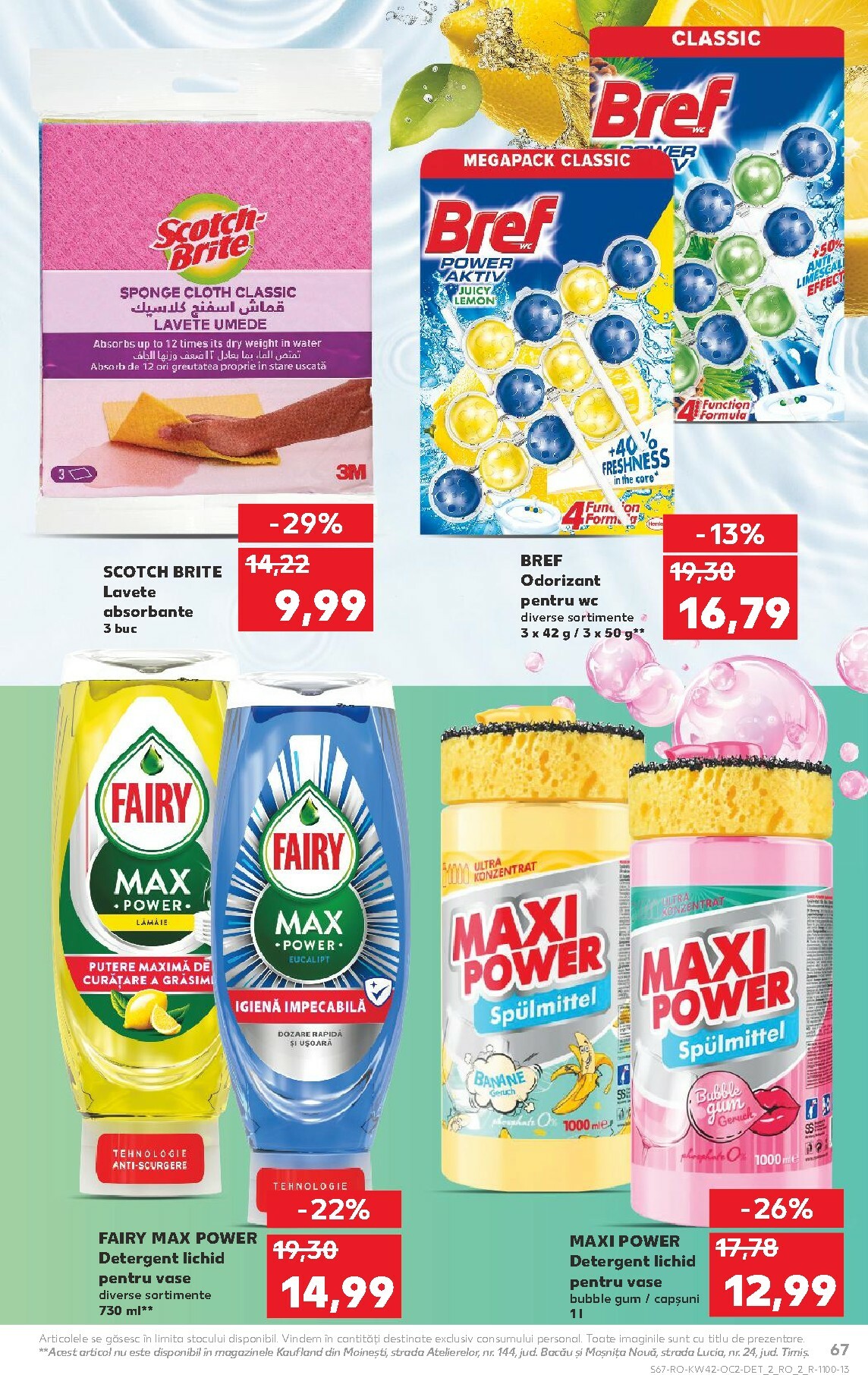 kaufland - Catalog Kaufland online – oferte valabile din 15.10. - page: 67 kaufland - Catalog Kaufland online – oferte valabile din 15.10. - page: 67