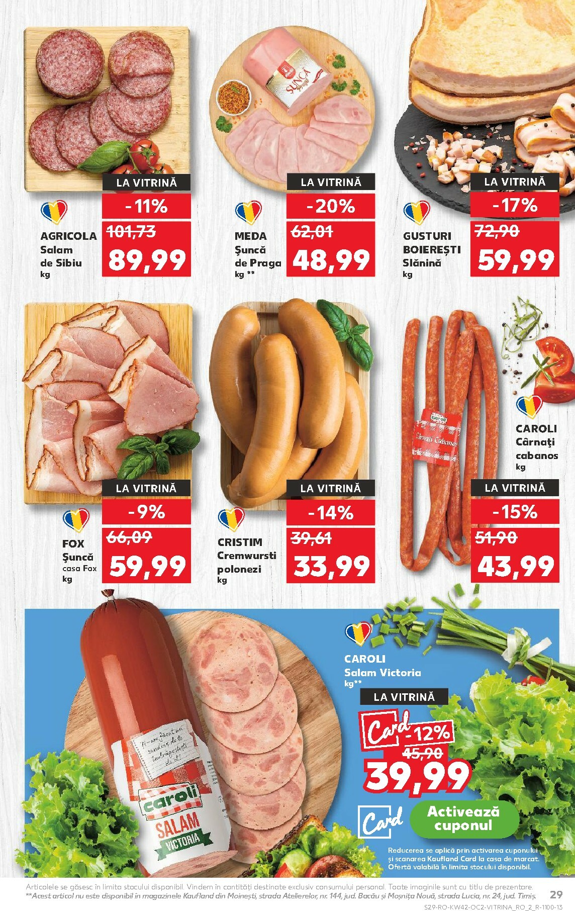 kaufland - Catalog Kaufland online – oferte valabile din 15.10. - page: 29 kaufland - Catalog Kaufland online – oferte valabile din 15.10. - page: 29
