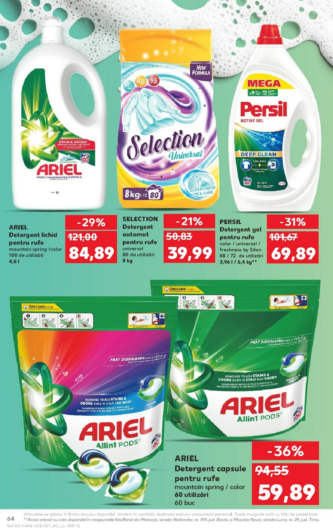 kaufland - Catalog Kaufland online – oferte valabile din 15.10. - page: 64 kaufland - Catalog Kaufland online – oferte valabile din 15.10. - page: 64