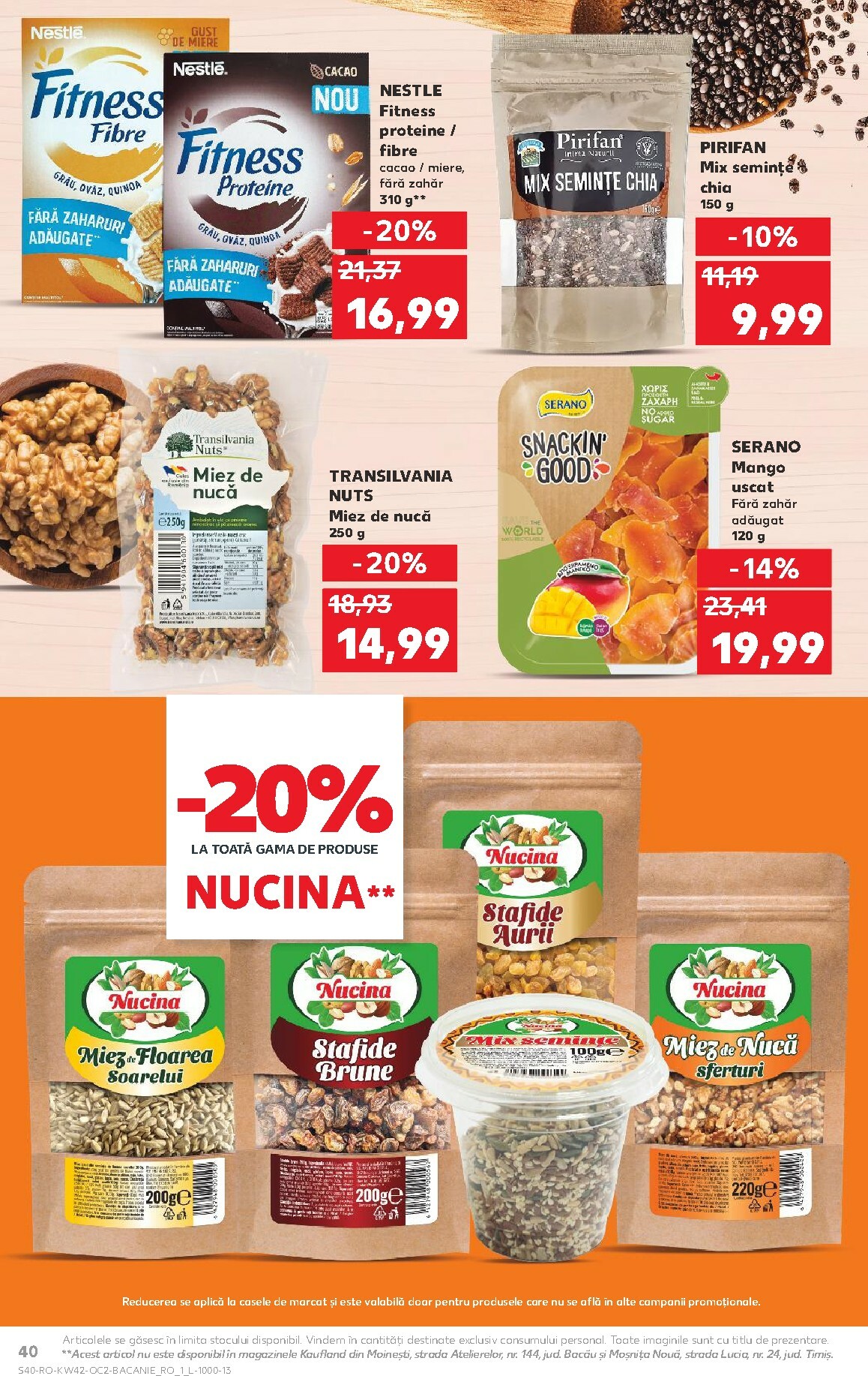 kaufland - Catalog Kaufland online – oferte valabile din 15.10. - page: 40 kaufland - Catalog Kaufland online – oferte valabile din 15.10. - page: 40