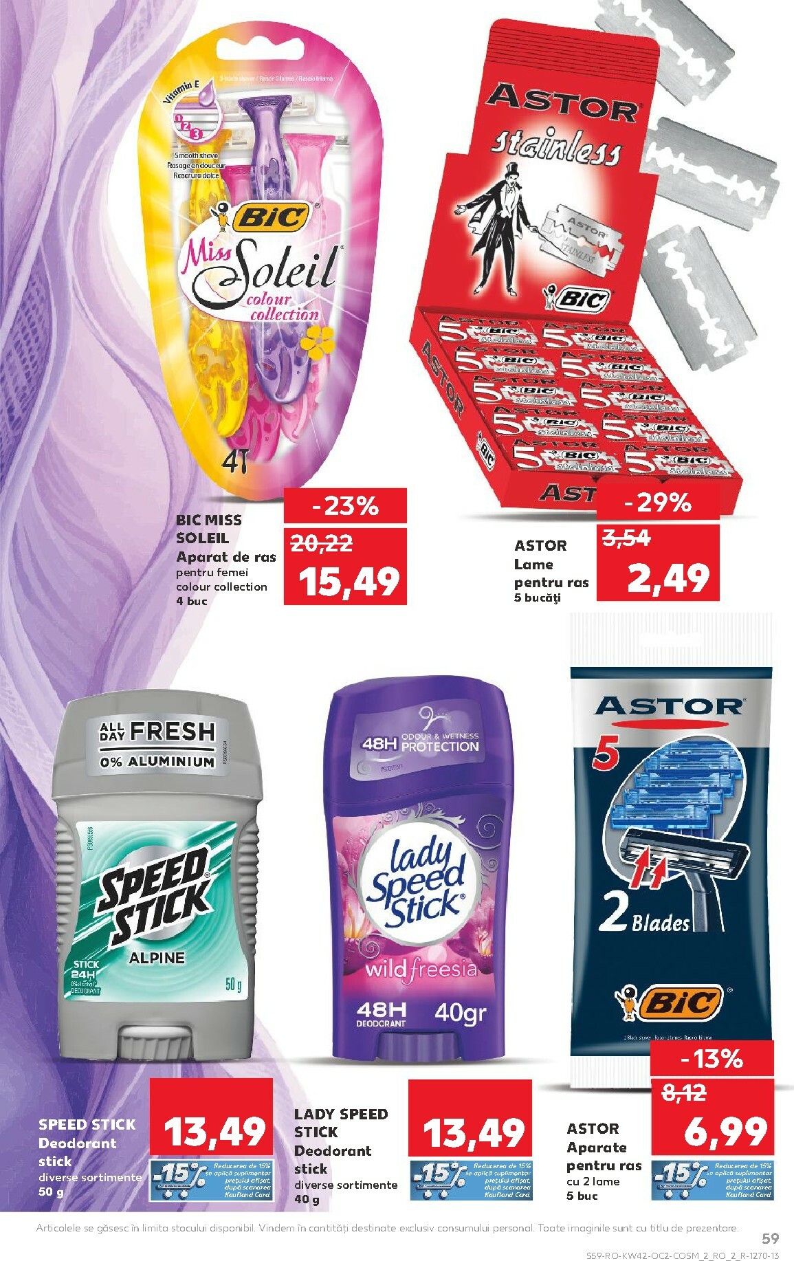 kaufland - Catalog Kaufland online – oferte valabile din 15.10. - page: 59 kaufland - Catalog Kaufland online – oferte valabile din 15.10. - page: 59