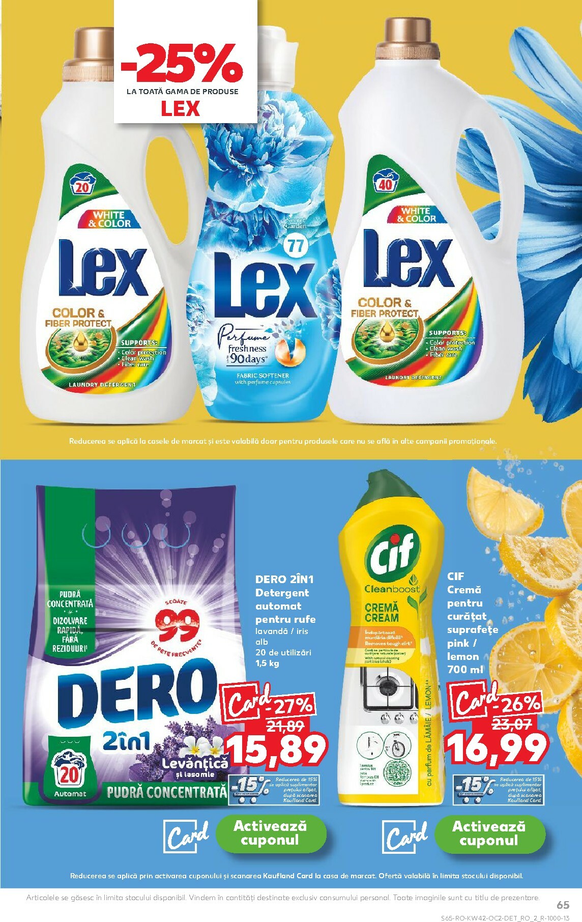 kaufland - Catalog Kaufland online – oferte valabile din 15.10. - page: 65 kaufland - Catalog Kaufland online – oferte valabile din 15.10. - page: 65