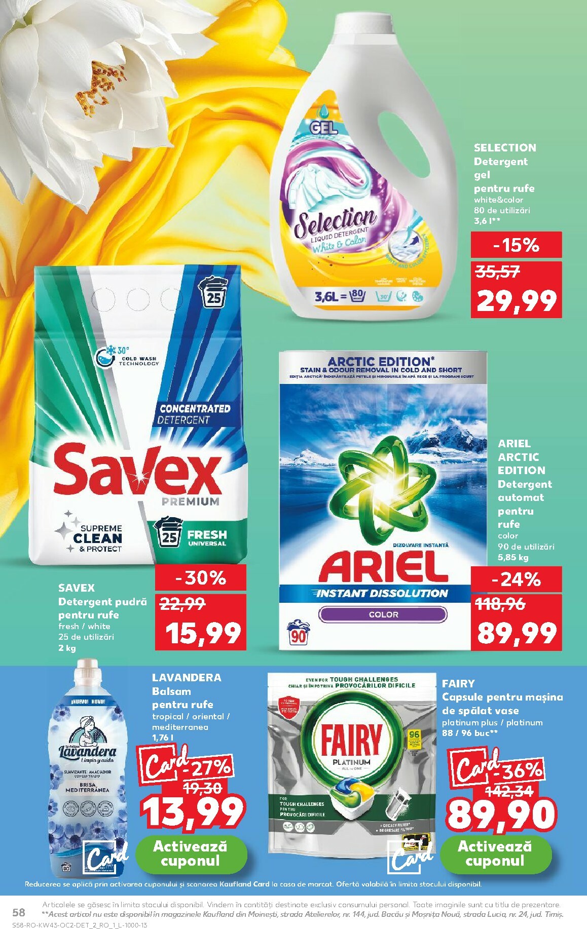 kaufland - Catalog Kaufland online – oferte valabile din 22.10. - page: 58 kaufland - Catalog Kaufland online – oferte valabile din 22.10. - page: 58