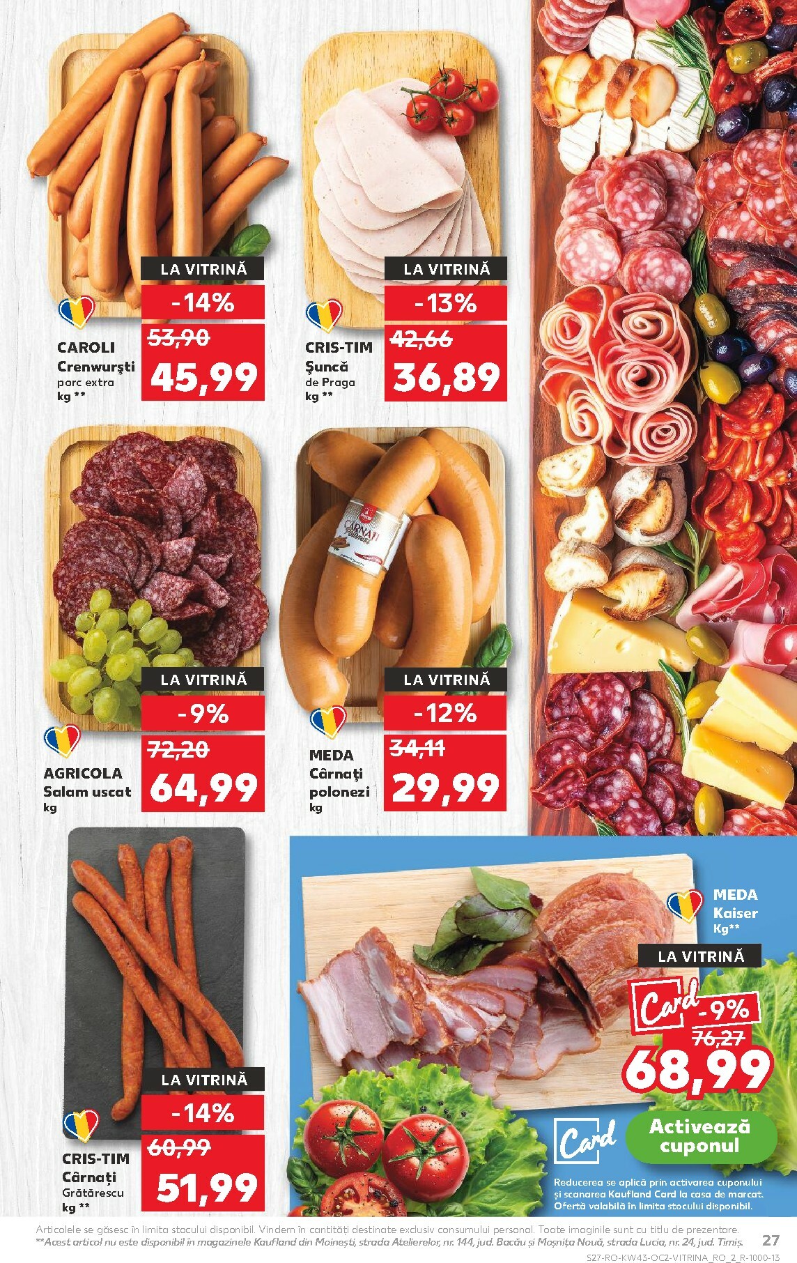 kaufland - Catalog Kaufland online – oferte valabile din 22.10. - page: 27 kaufland - Catalog Kaufland online – oferte valabile din 22.10. - page: 27