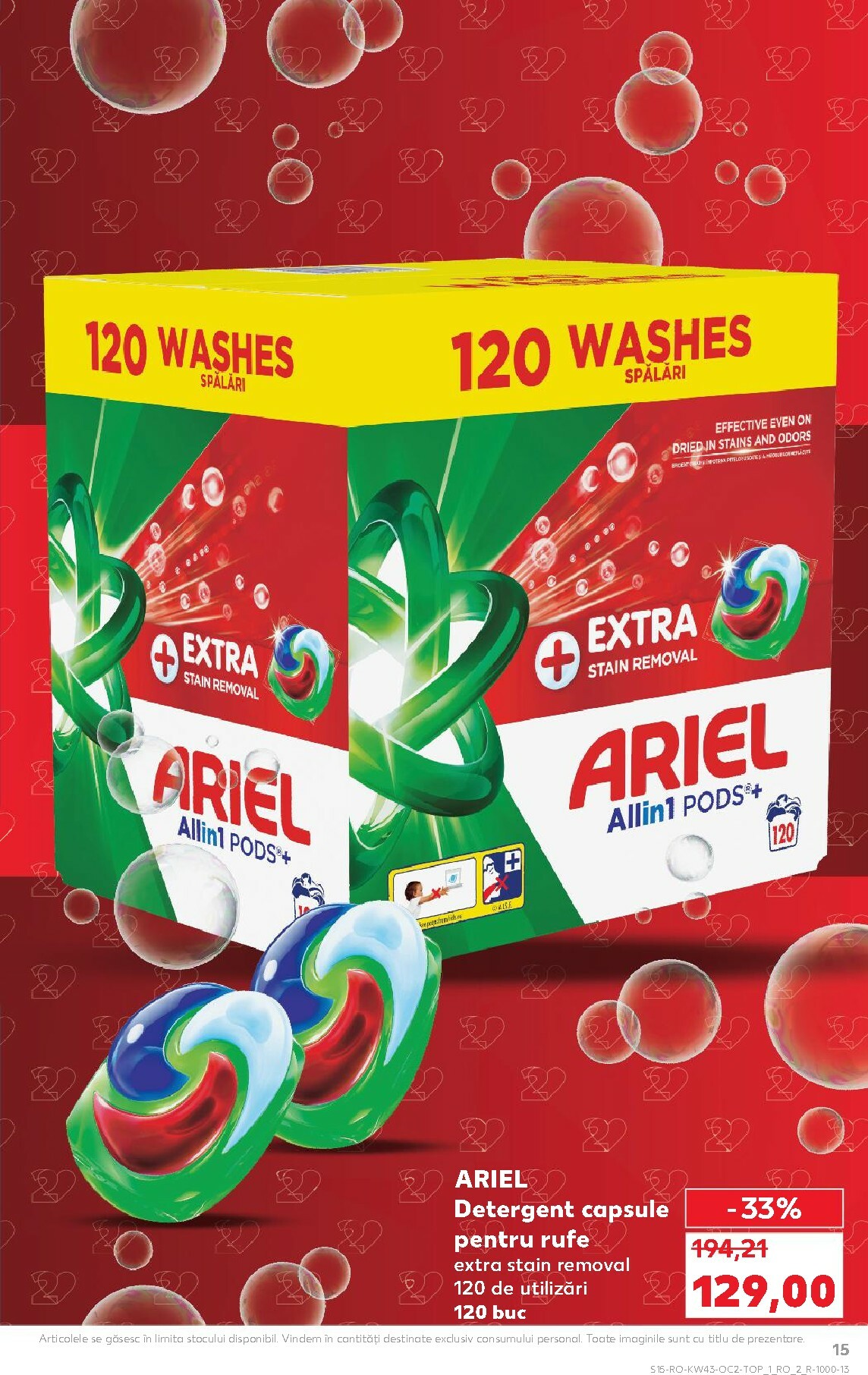 kaufland - Catalog Kaufland online – oferte valabile din 22.10. - page: 15 kaufland - Catalog Kaufland online – oferte valabile din 22.10. - page: 15