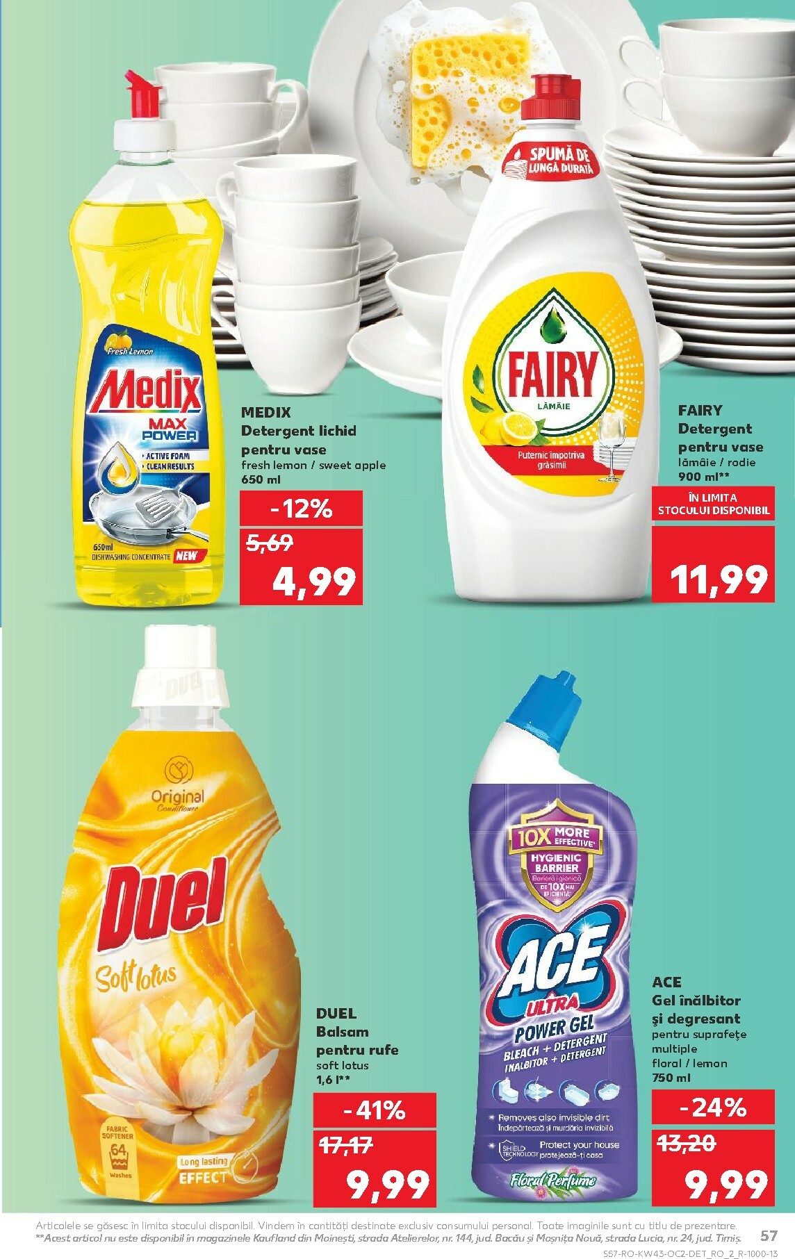 kaufland - Catalog Kaufland online – oferte valabile din 22.10. - page: 57 kaufland - Catalog Kaufland online – oferte valabile din 22.10. - page: 57
