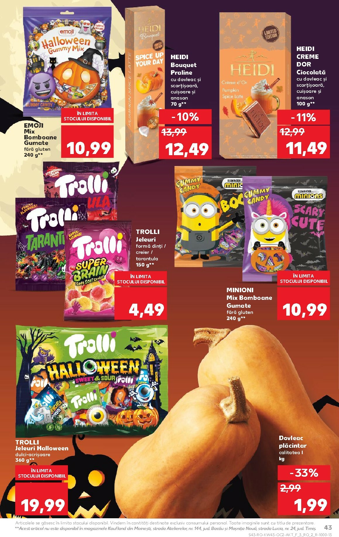 kaufland - Catalog Kaufland online – oferte valabile din 22.10. - page: 43 kaufland - Catalog Kaufland online – oferte valabile din 22.10. - page: 43