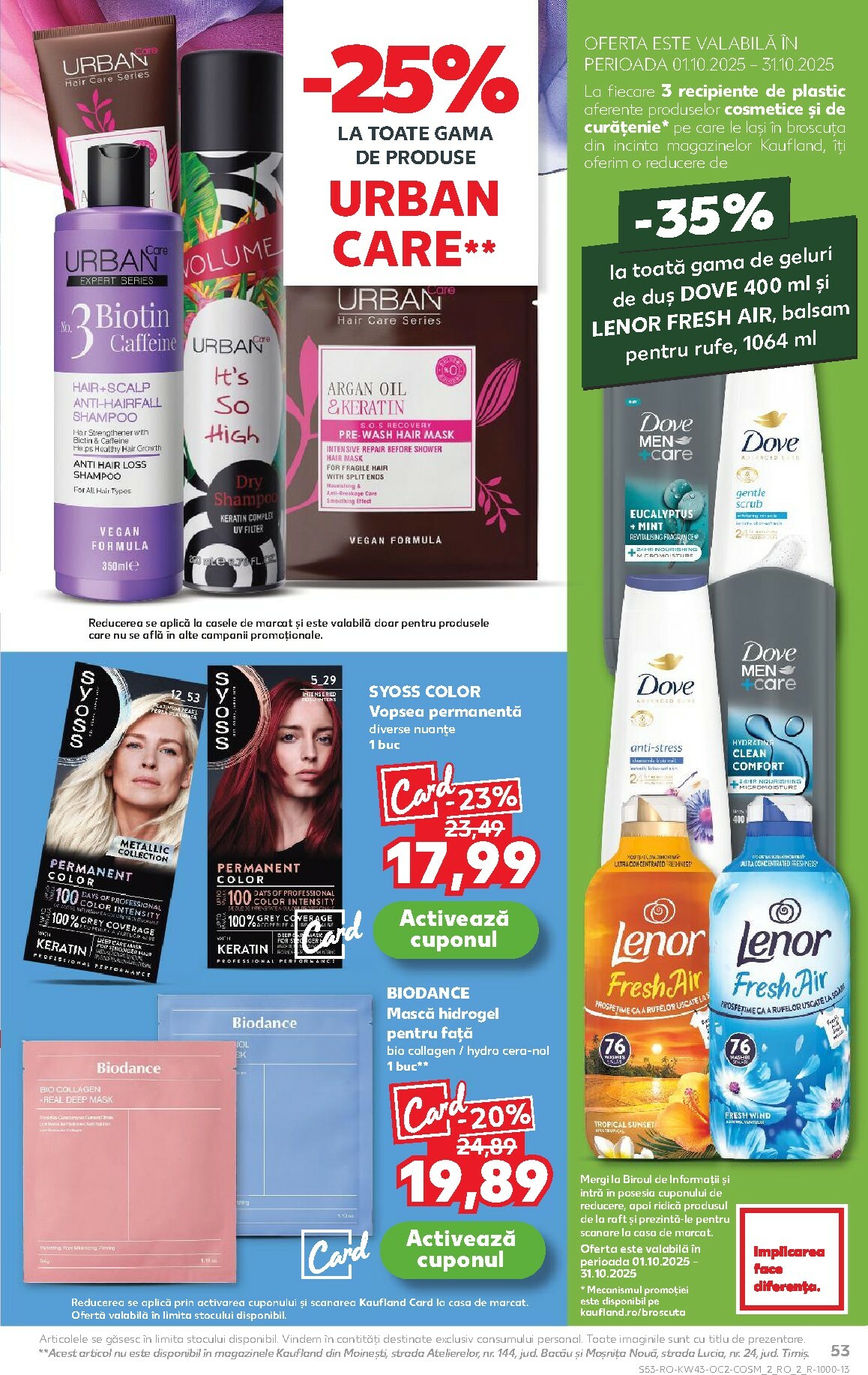 kaufland - Catalog Kaufland online – oferte valabile din 22.10. - page: 53 kaufland - Catalog Kaufland online – oferte valabile din 22.10. - page: 53