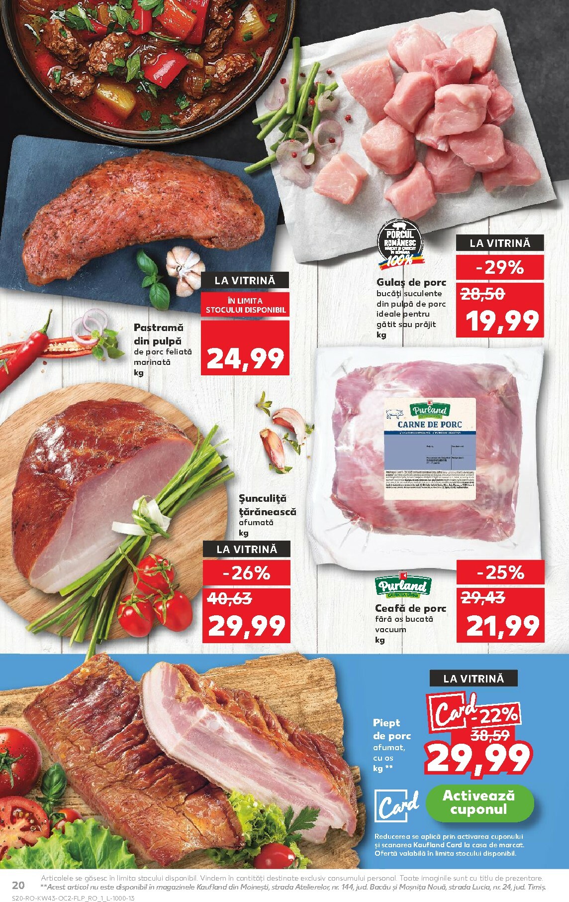 kaufland - Catalog Kaufland online – oferte valabile din 22.10. - page: 20 kaufland - Catalog Kaufland online – oferte valabile din 22.10. - page: 20
