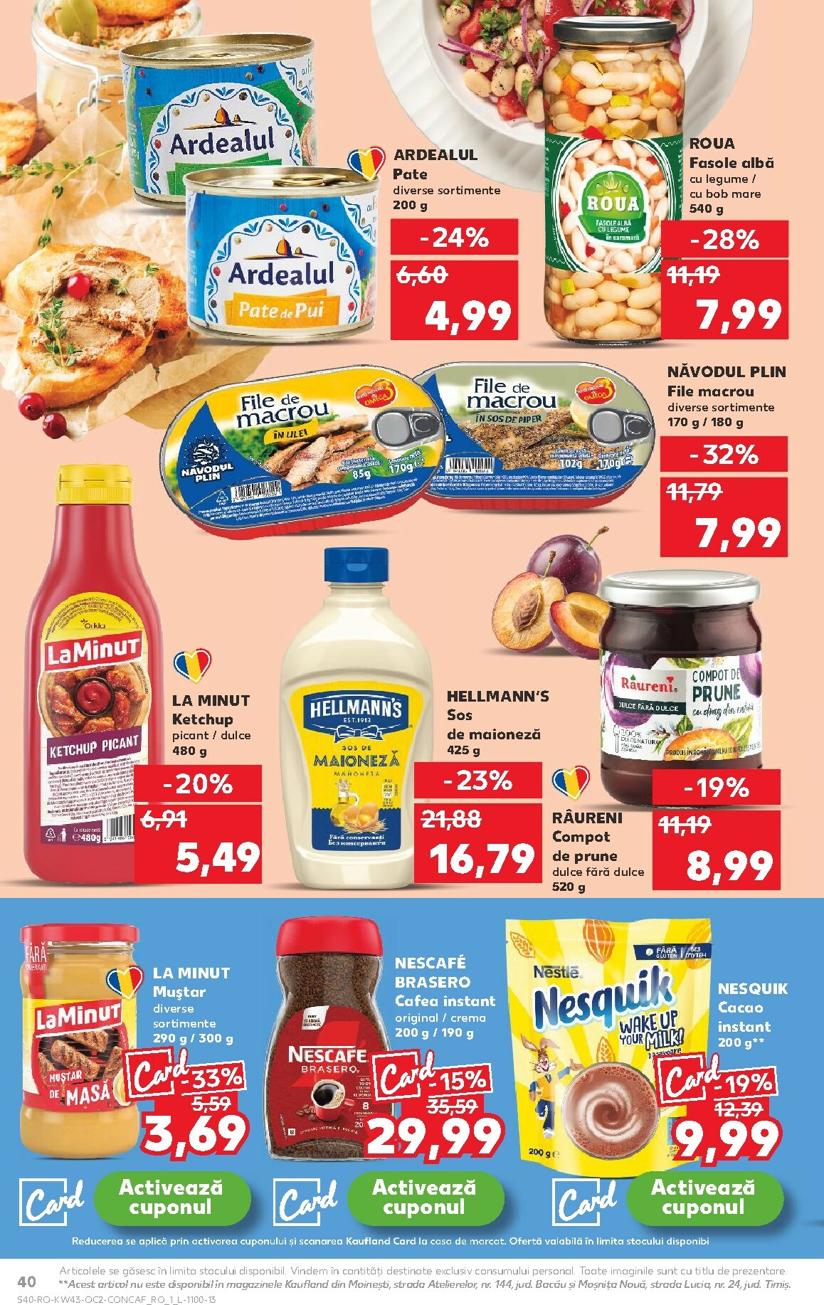 kaufland - Catalog Kaufland online – oferte valabile din 22.10. - page: 40 kaufland - Catalog Kaufland online – oferte valabile din 22.10. - page: 40
