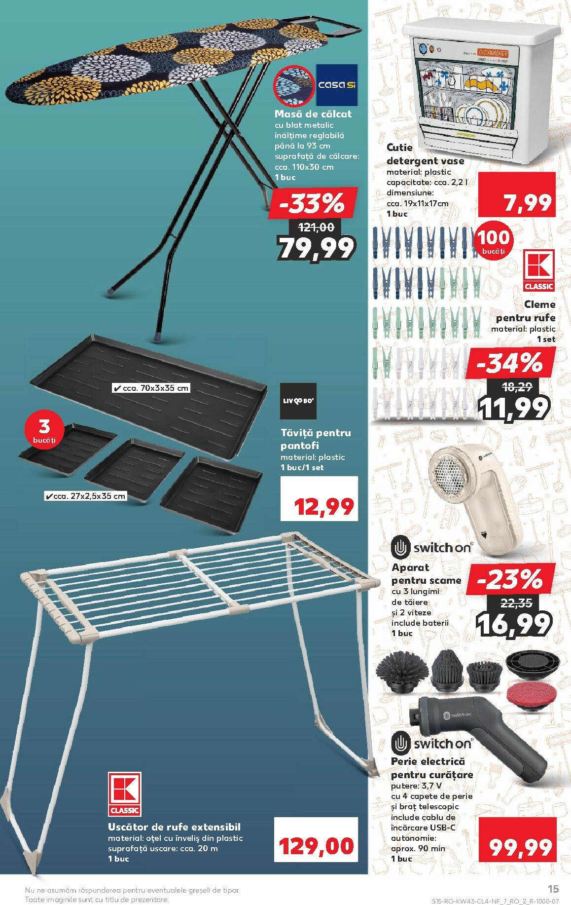 kaufland - Catalog Kaufland - Nonfood online – oferte valabile din 22.10. - page: 15