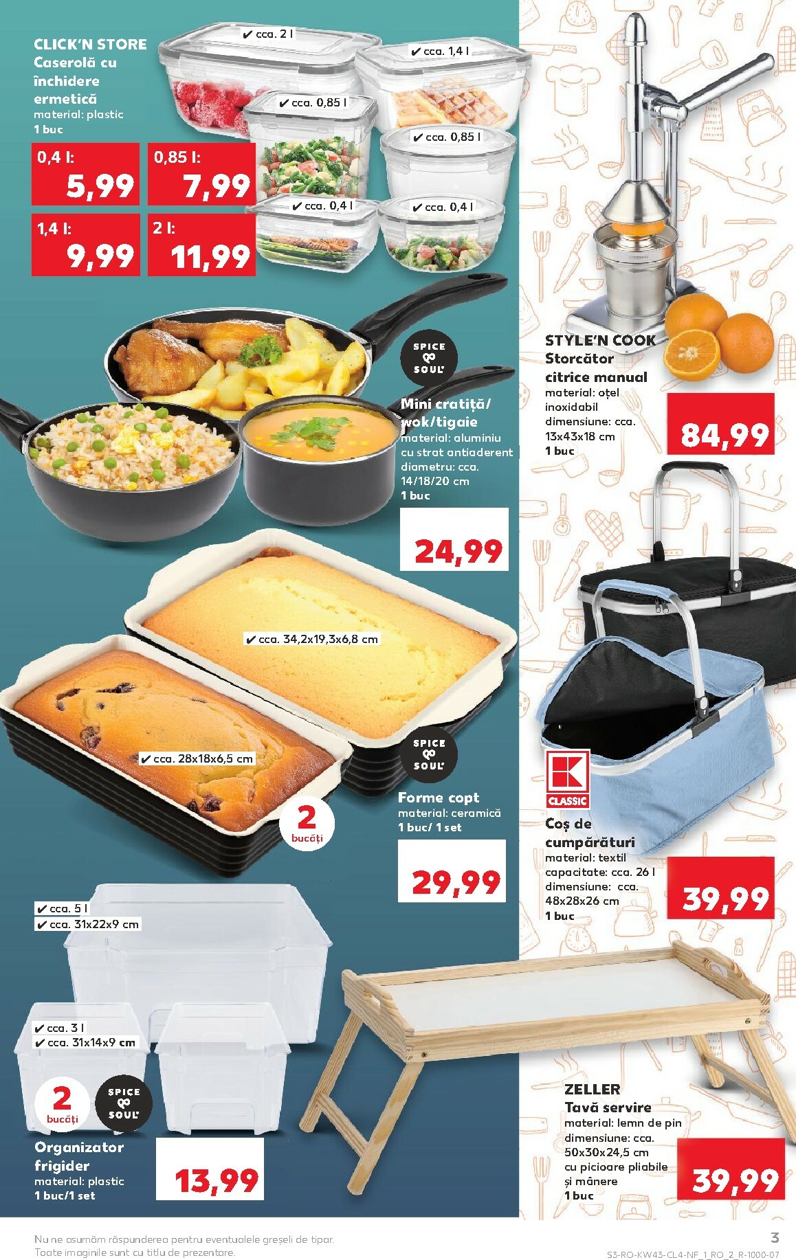 kaufland - Catalog Kaufland - Nonfood online – oferte valabile din 22.10. - page: 3