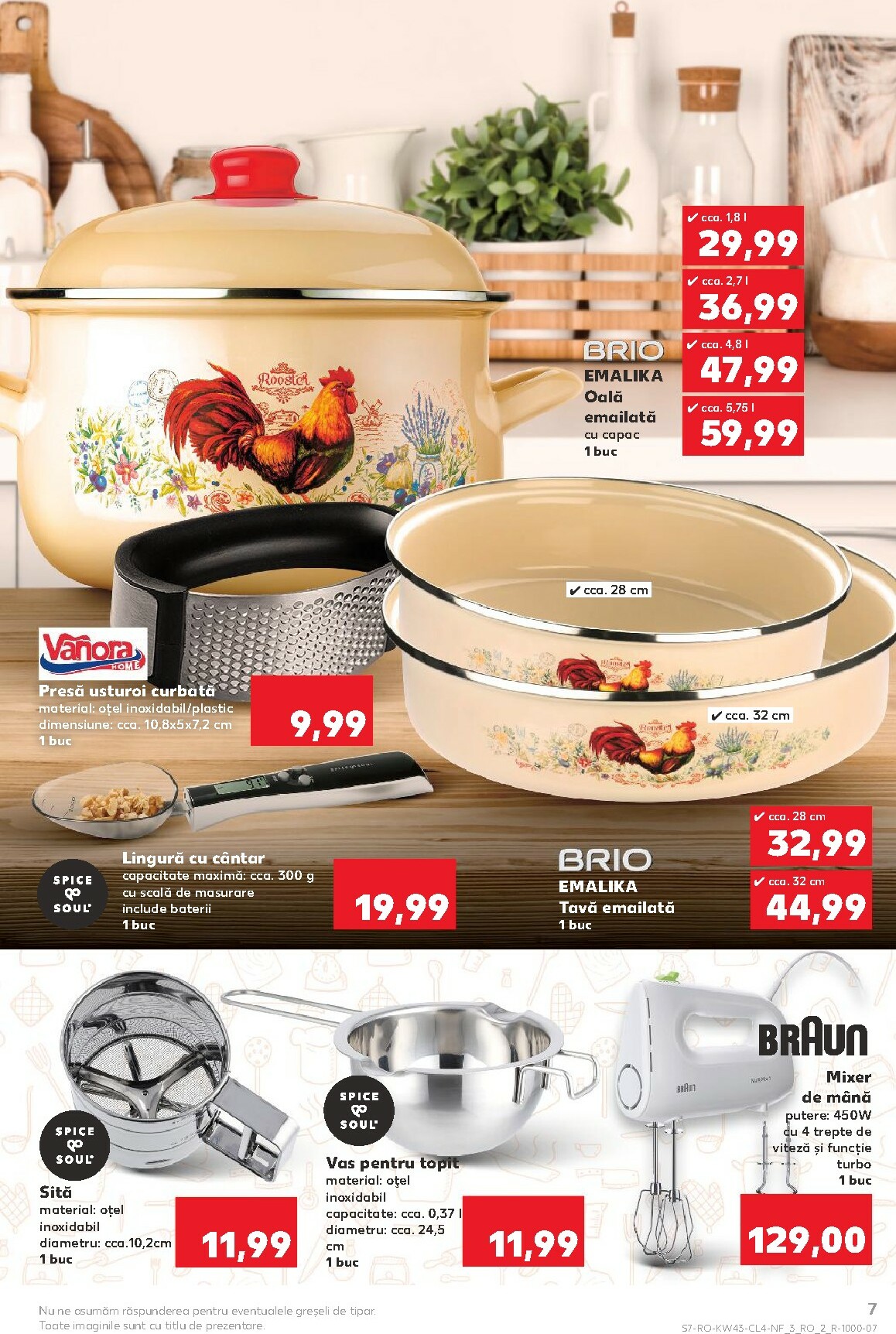 kaufland - Catalog Kaufland - Nonfood online – oferte valabile din 22.10. - page: 7