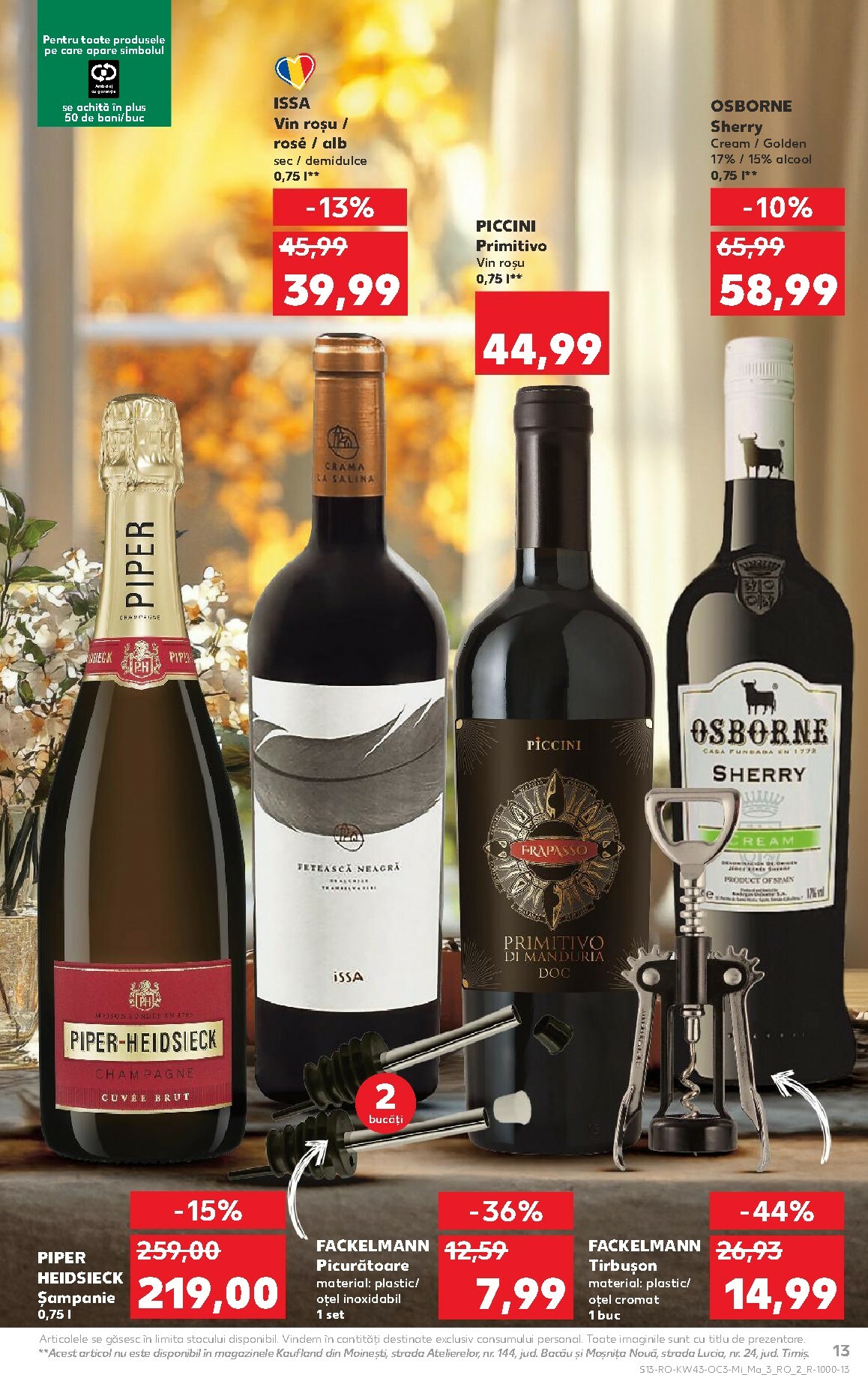 kaufland - Catalog Kaufland - Răsfoiește catalogul tematic online – oferte valabile din 22.10. - page: 13