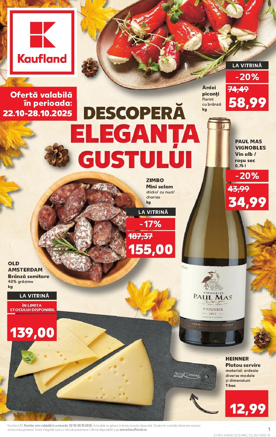 kaufland - Catalog Kaufland - Răsfoiește catalogul tematic online – oferte valabile din 22.10.